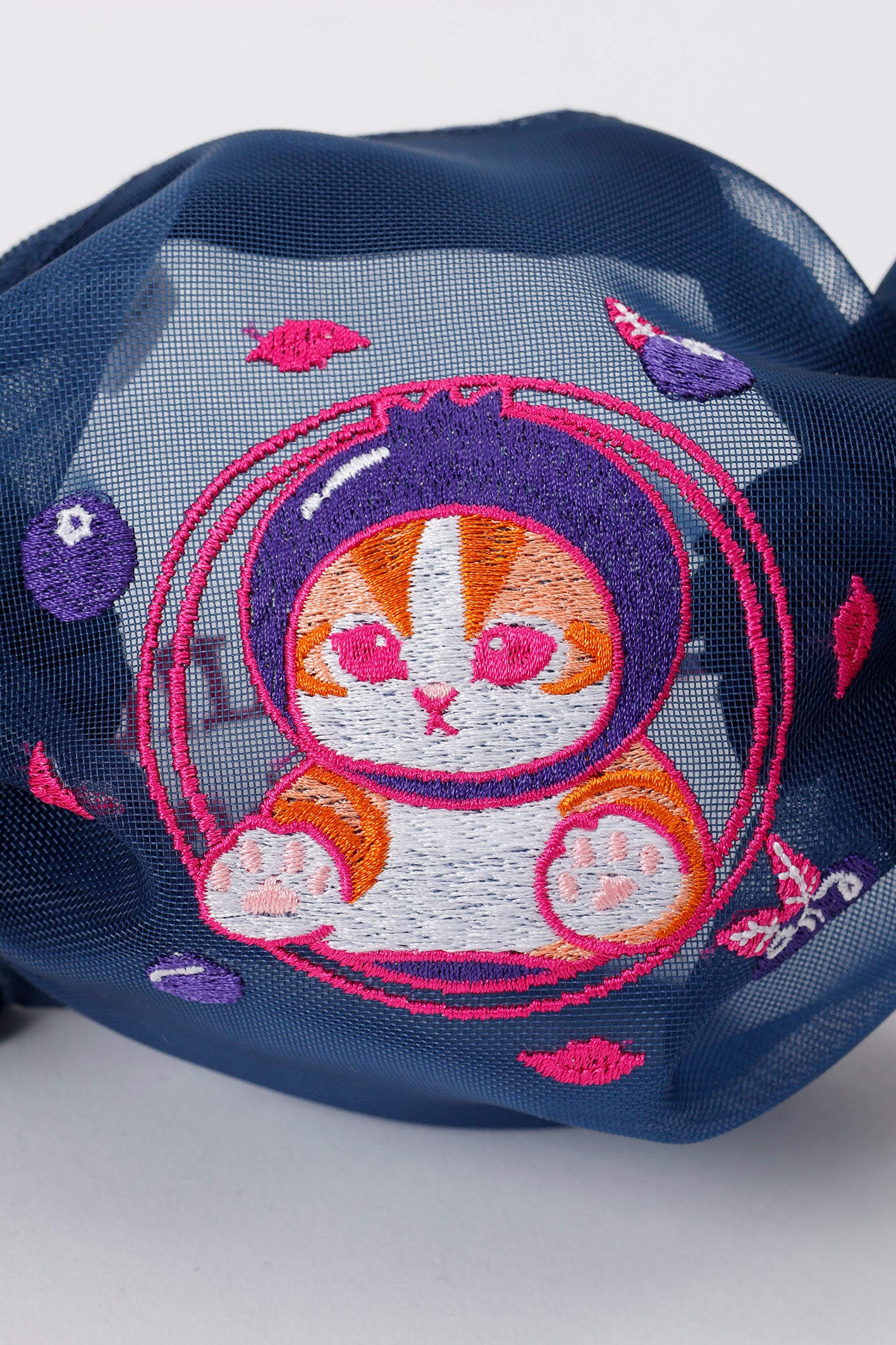 【2BUY10%OFF対象商品】mofusand キャンディポーチ ブルーベリー ネイビー