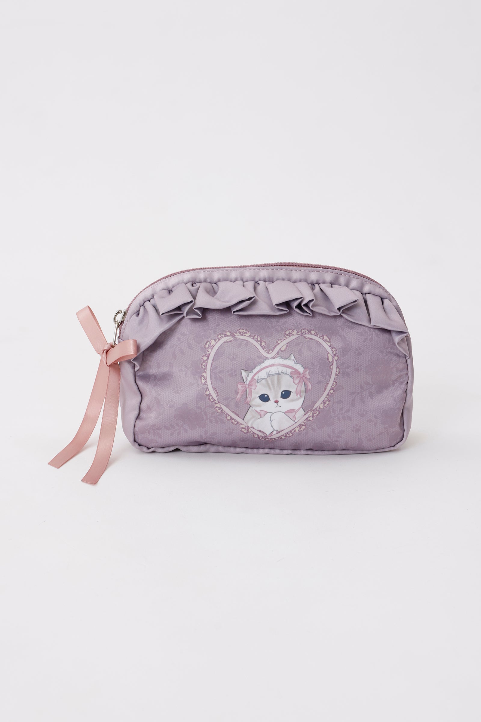 【2BUY10%OFF対象商品】mofusand バレエコア ポーチ ももりぼにゃん ピンク