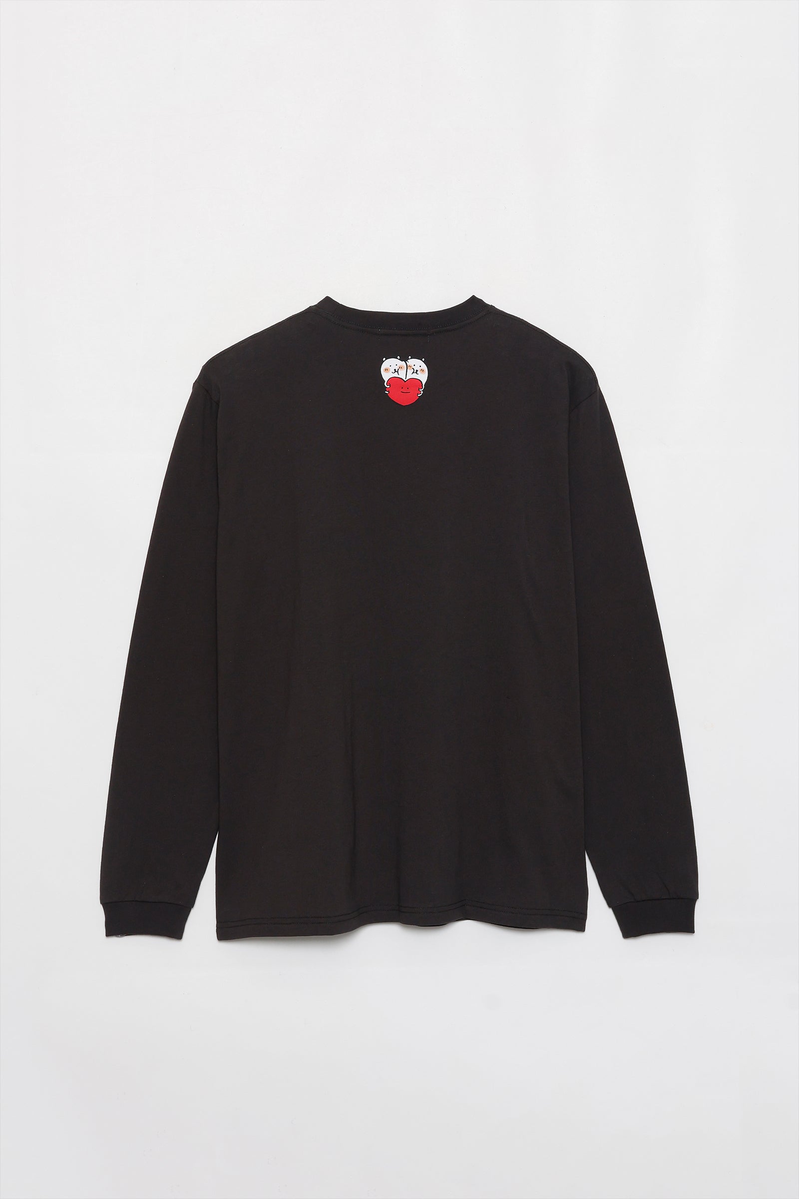 ナガノキャラクターズ 長袖Ｔシャツ I LOVE KUMA スミ