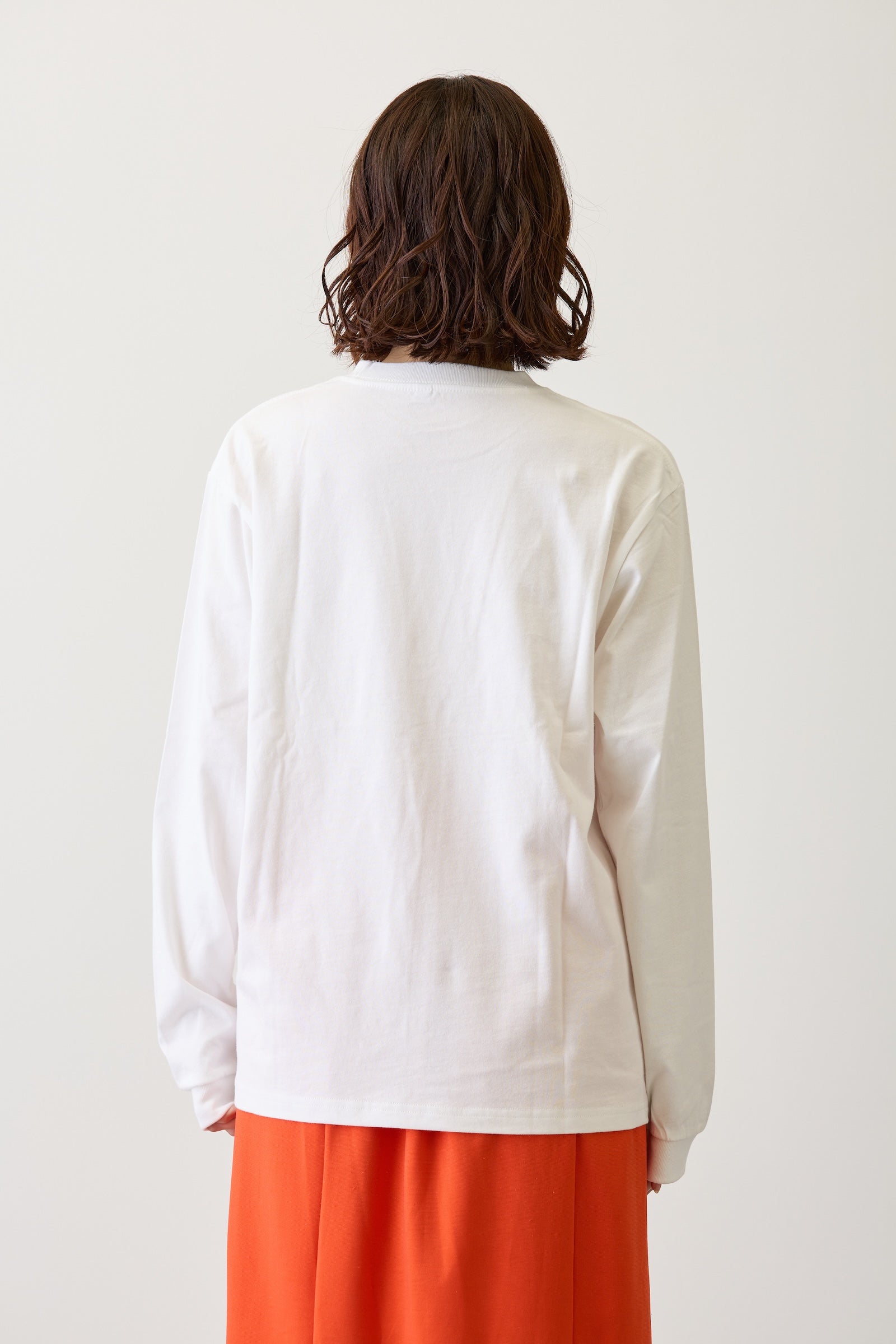 ちいかわ 長袖Ｔシャツ I LOVE CHIIKAWA ホワイト