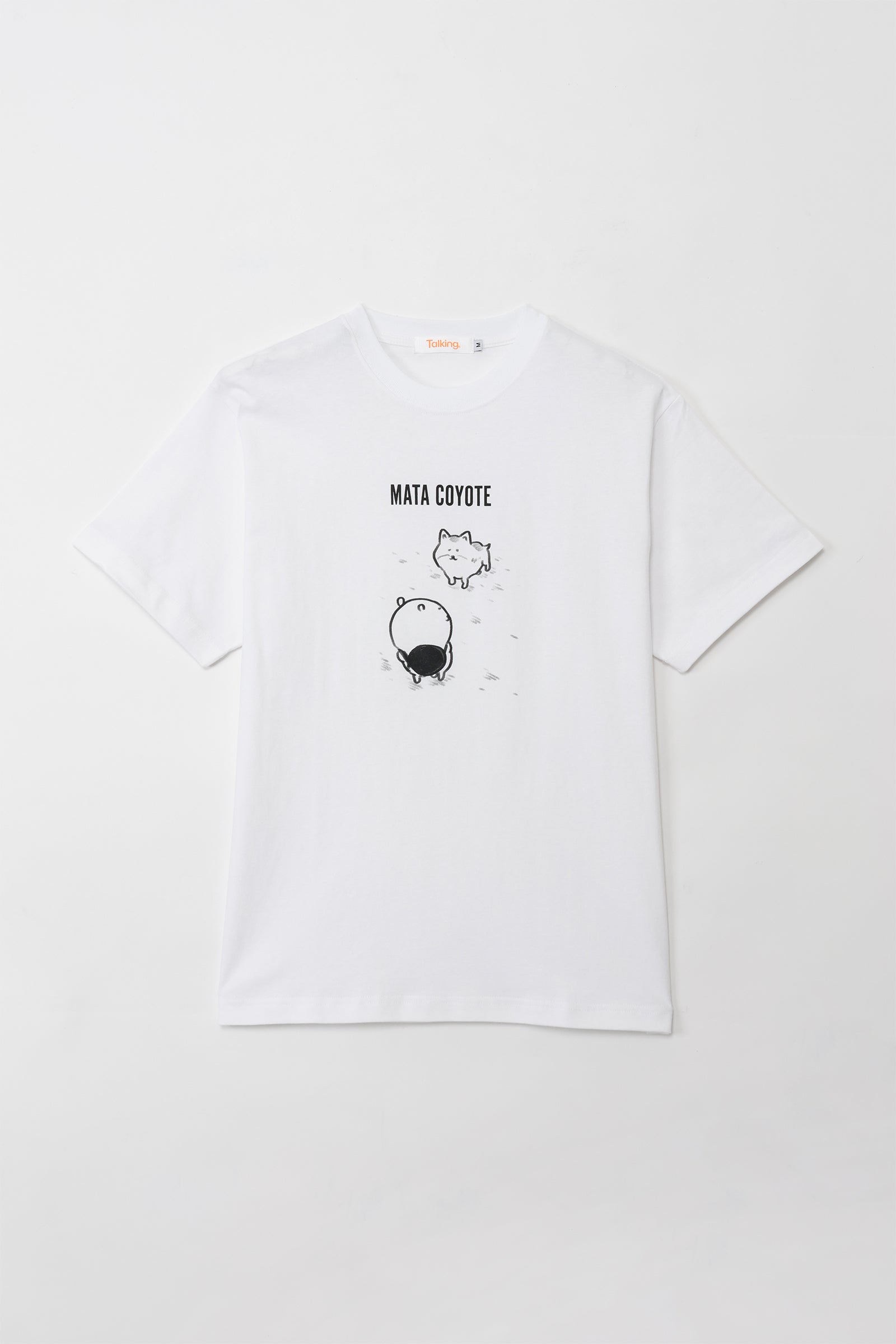 ナガノキャラクターズ Tシャツ また来ヨーテ ホワイト