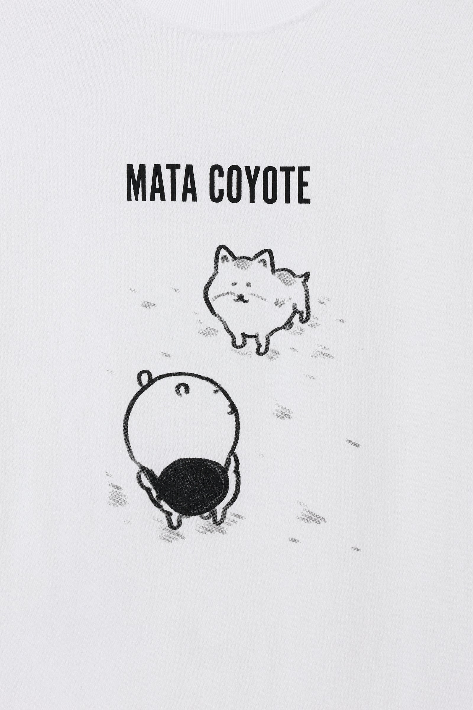 ナガノキャラクターズ Tシャツ また来ヨーテ ホワイト