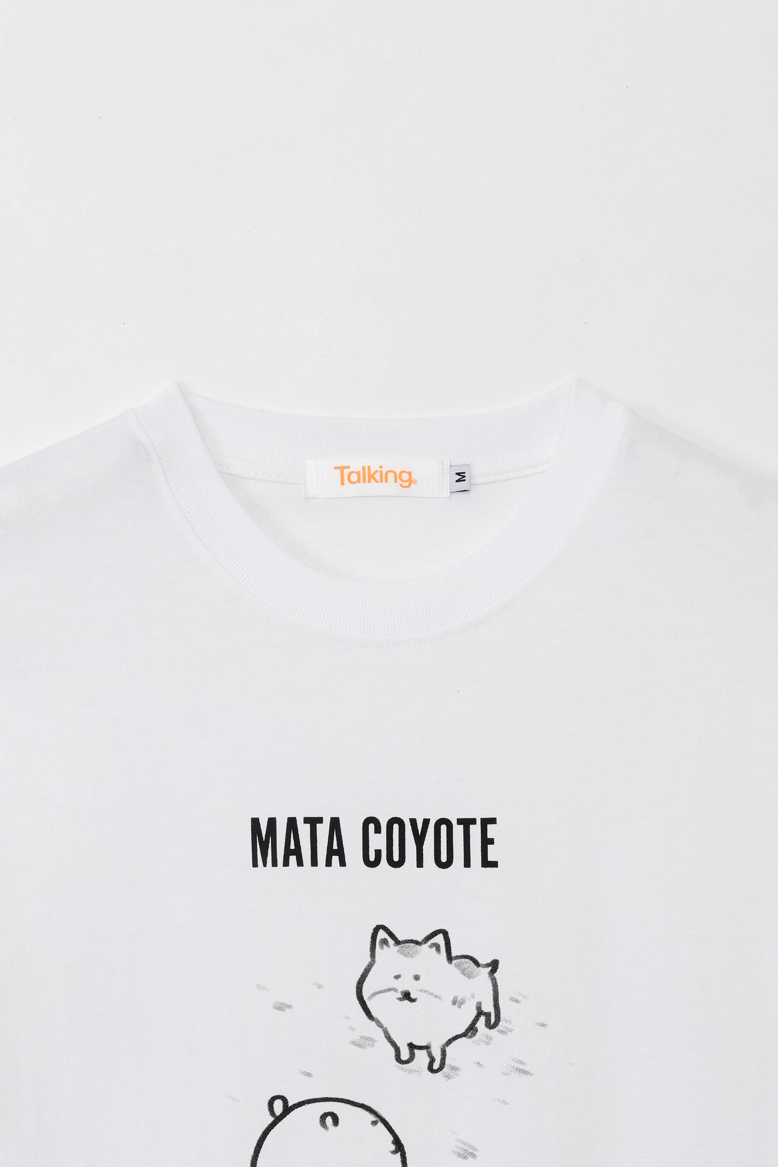 ナガノキャラクターズ Tシャツ また来ヨーテ ホワイト