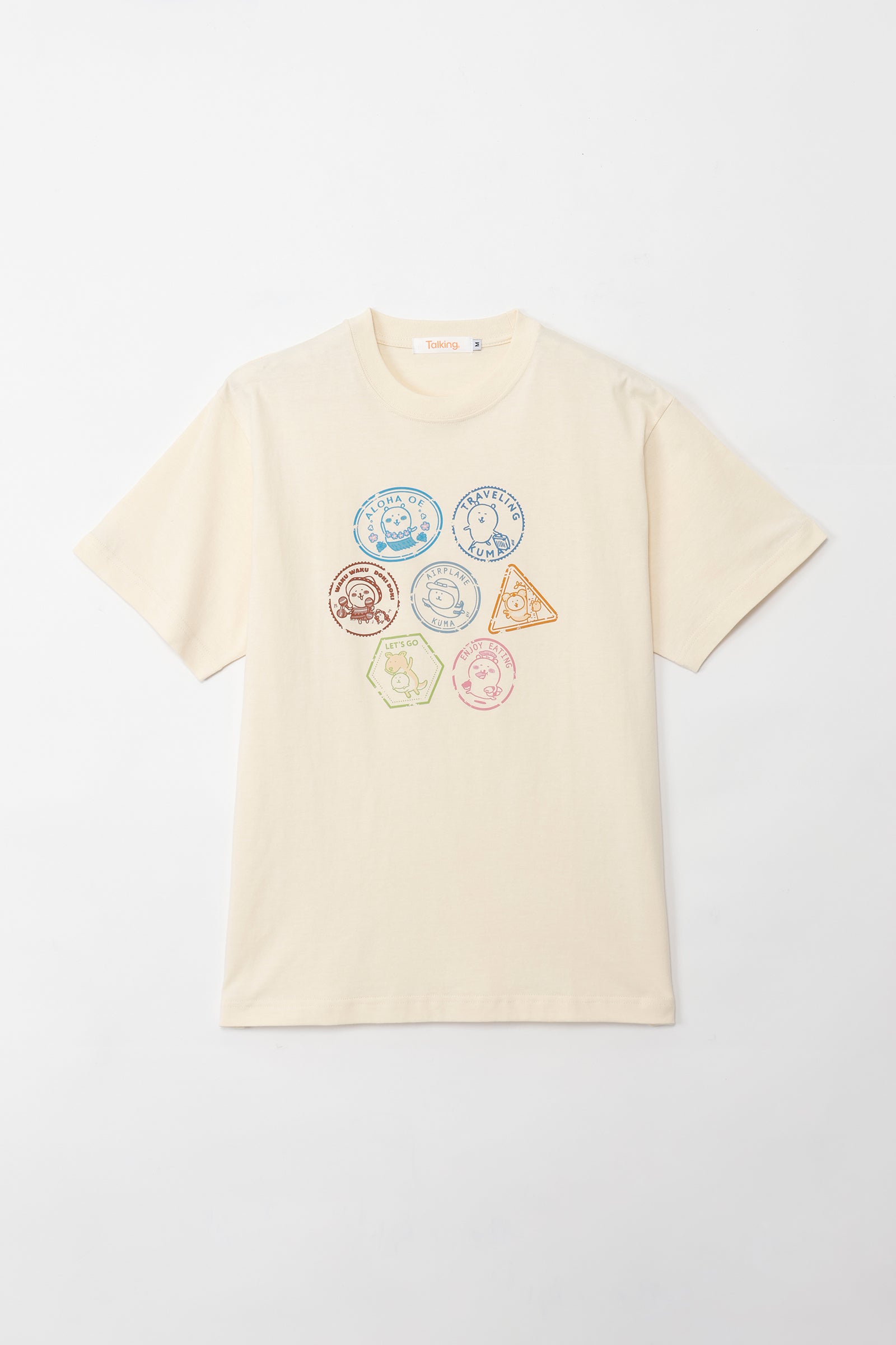 ナガノキャラクターズ Tシャツ トラベル ナチュラル