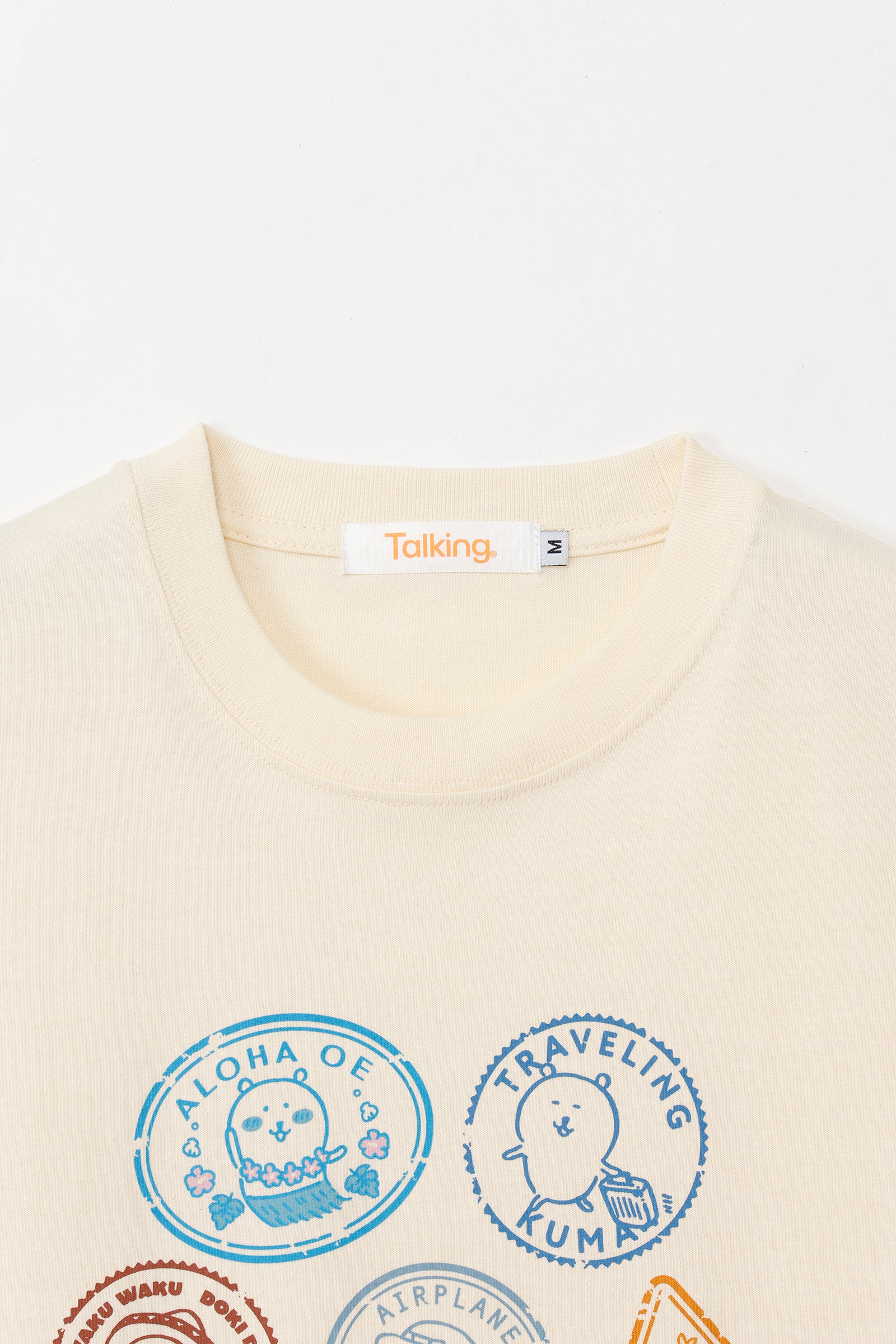 ナガノキャラクターズ Tシャツ トラベル ナチュラル