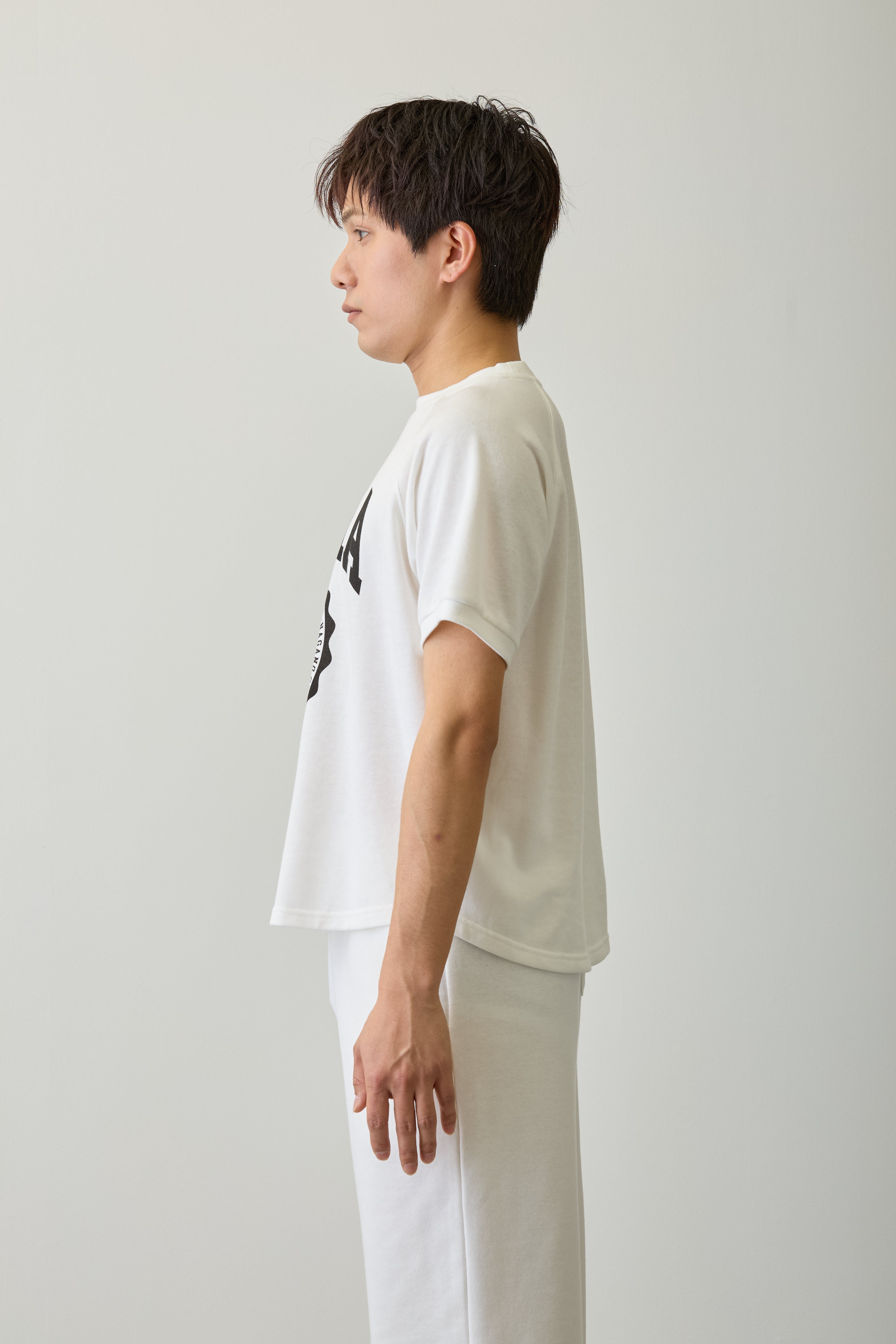 ナガノキャラクターズ Tシャツ カレッジ くま ホワイト