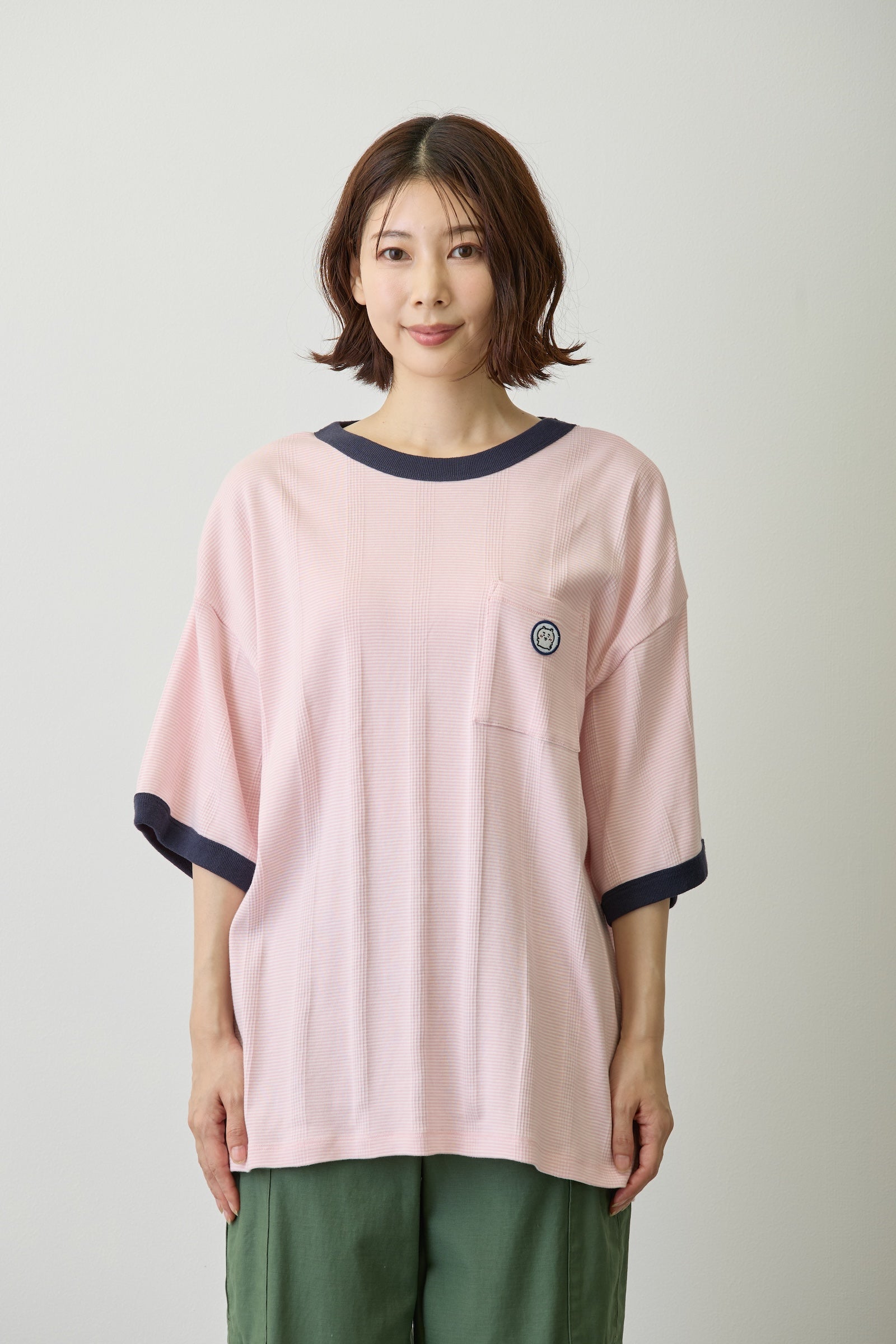 ちいかわ ビッグシルエットポケットTシャツ Robert P.Miller×Talking