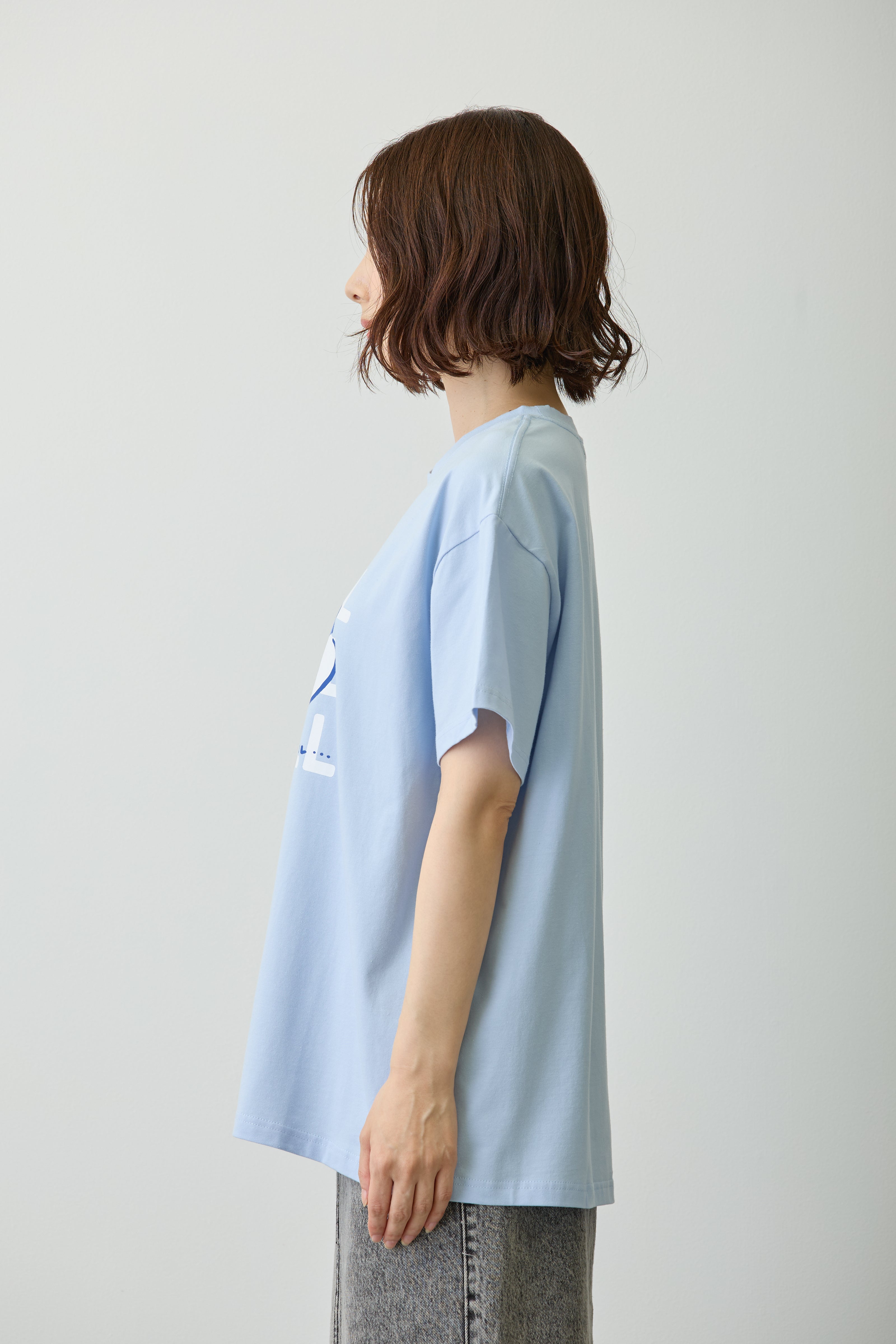 ちいかわ Tシャツ チルチルハチワレ ブルー
