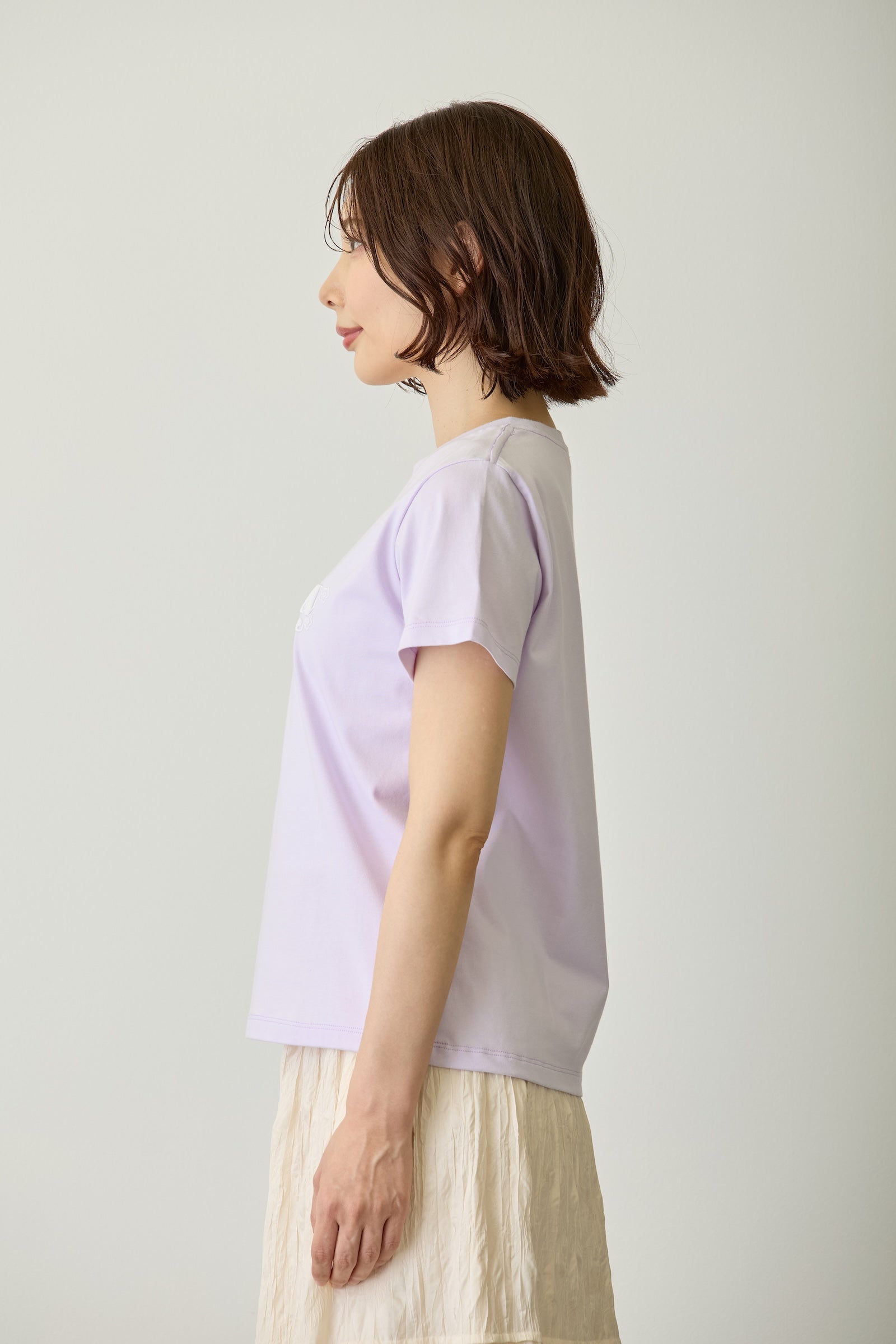 Lil ala mode  Tシャツ Bloom キャミー ラベンダー