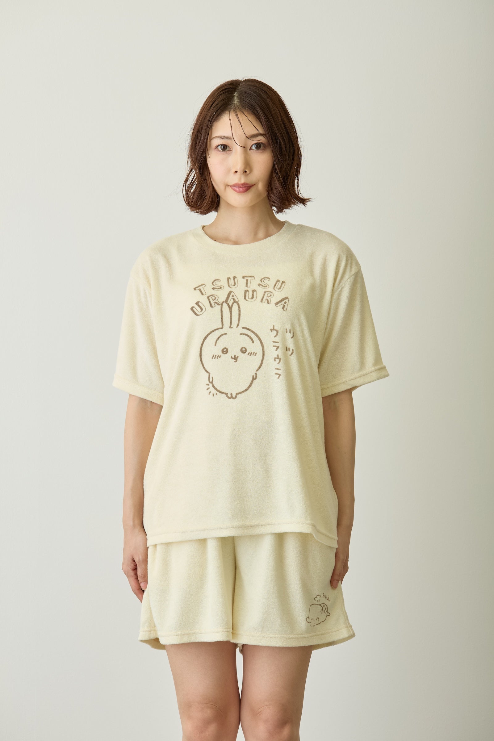ちいかわ ルームウェアセットアップ ツツウラウラ ナチュラル