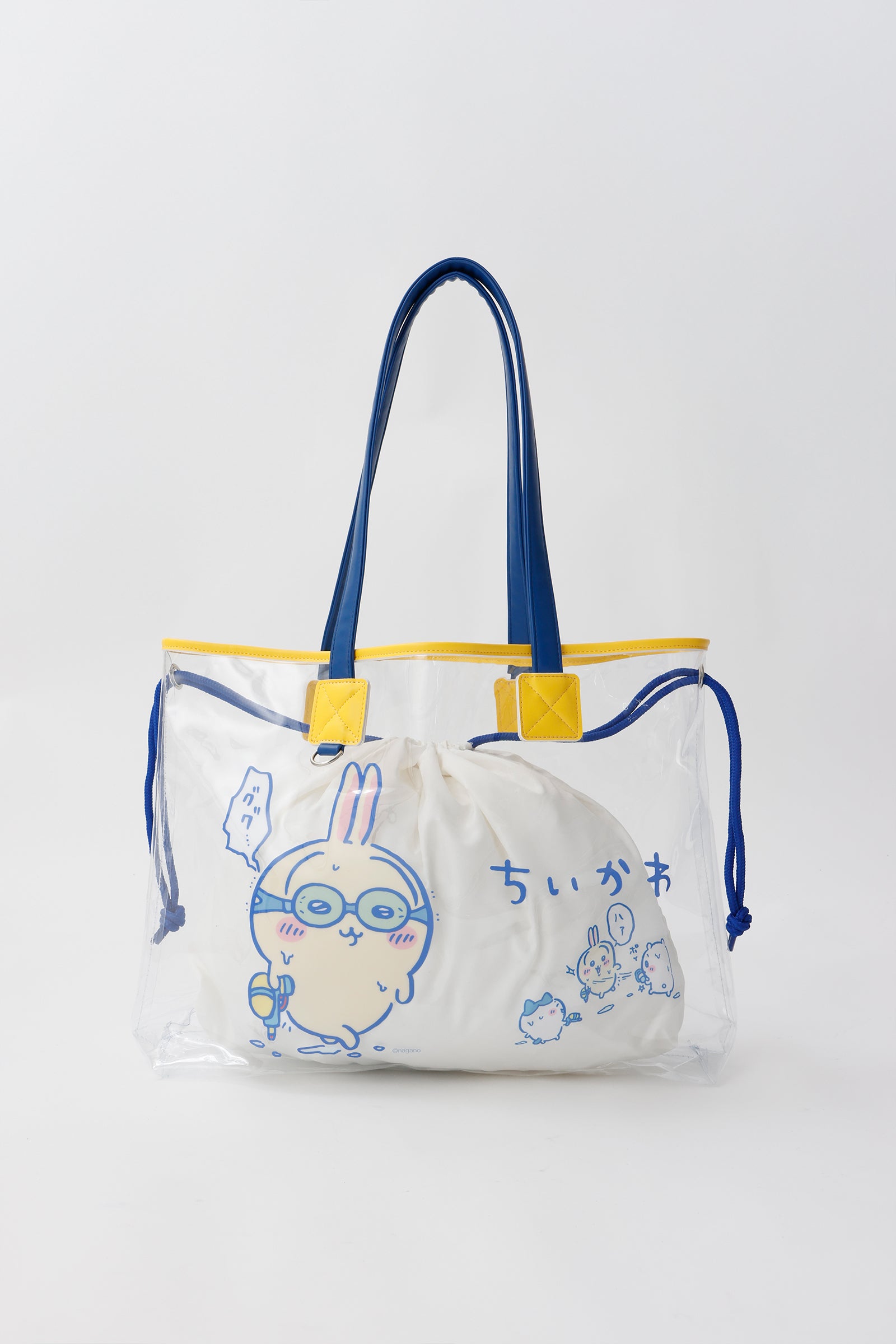 ちいかわ クリアトートバッグ ゴーグルうさぎ ホワイト ONE