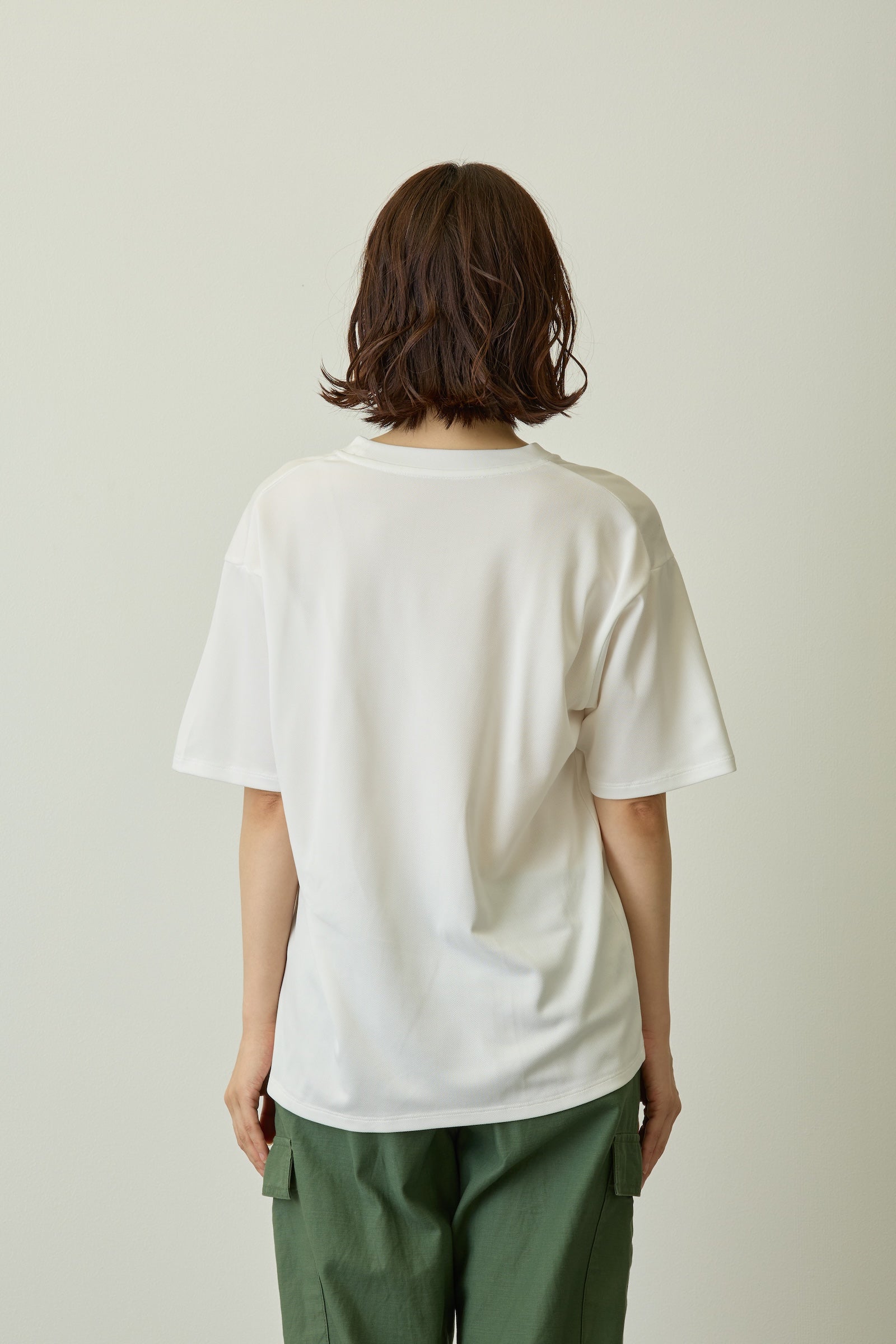 ナガノキャラクターズ ドライTシャツ CAN’T WAIT くま ホワイト