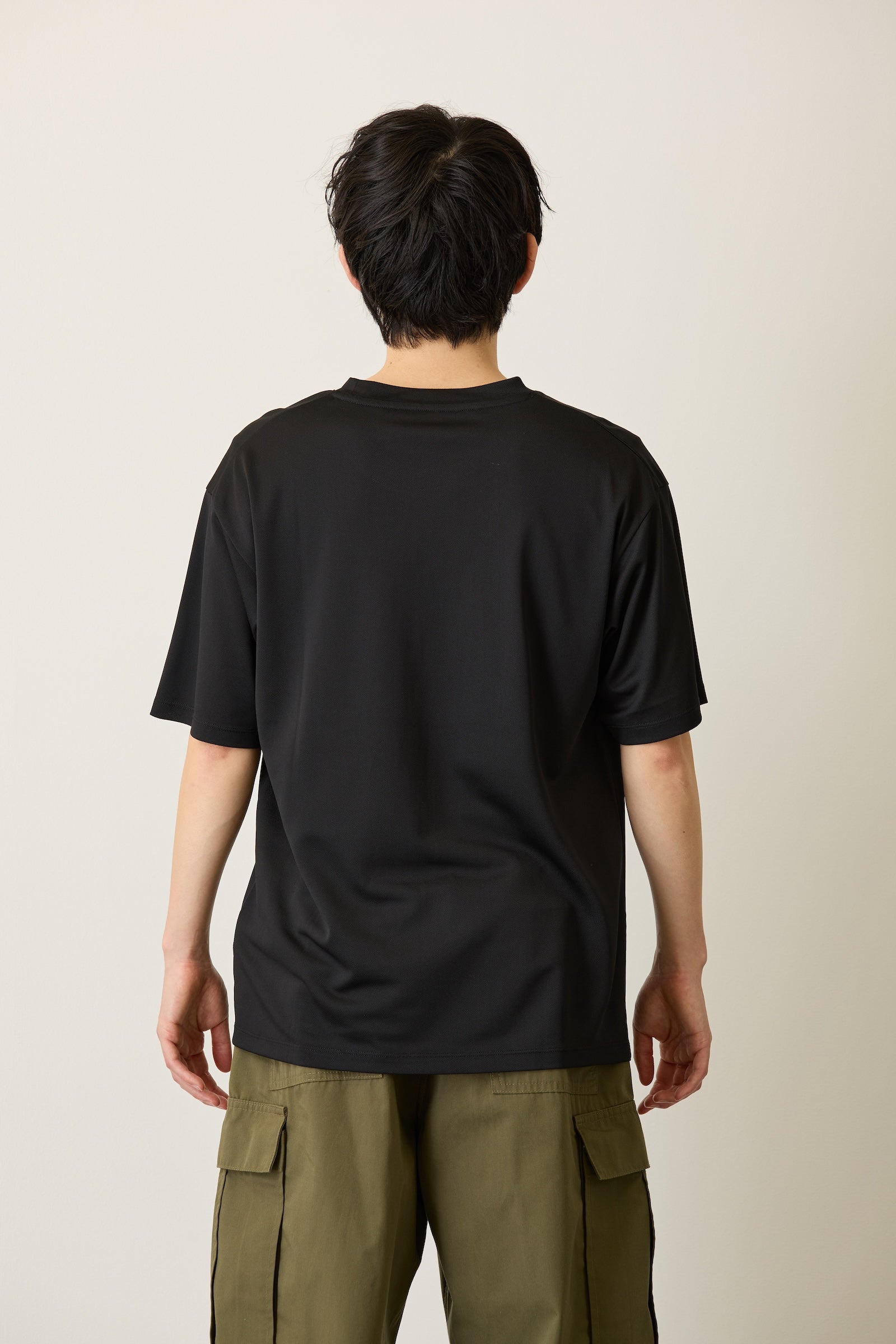 ちいかわ ドライTシャツ RUN モモンガ古本屋 ブラック