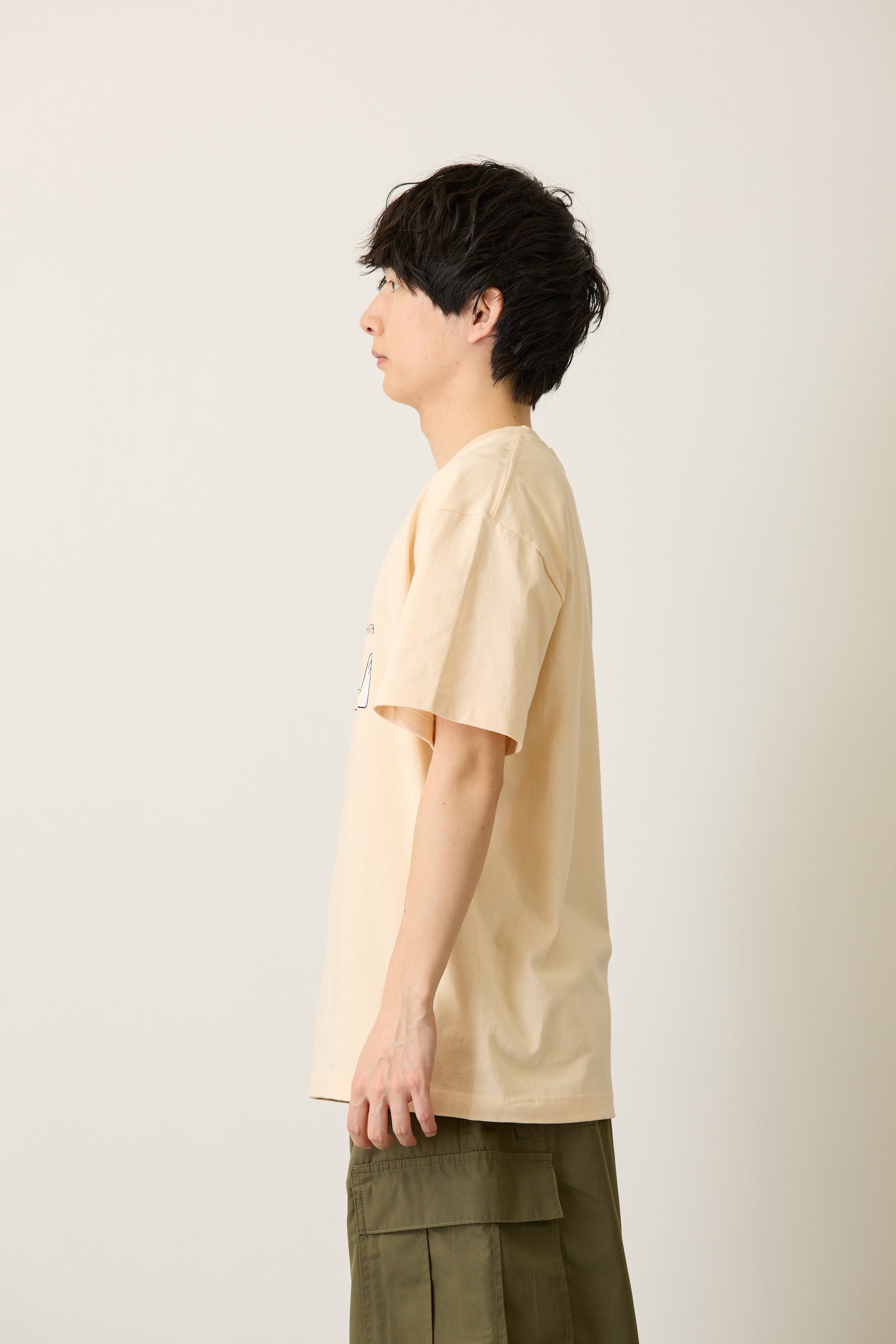 恐竜はじめました Tシャツ 恐竜のいる暮らし ナチュラル