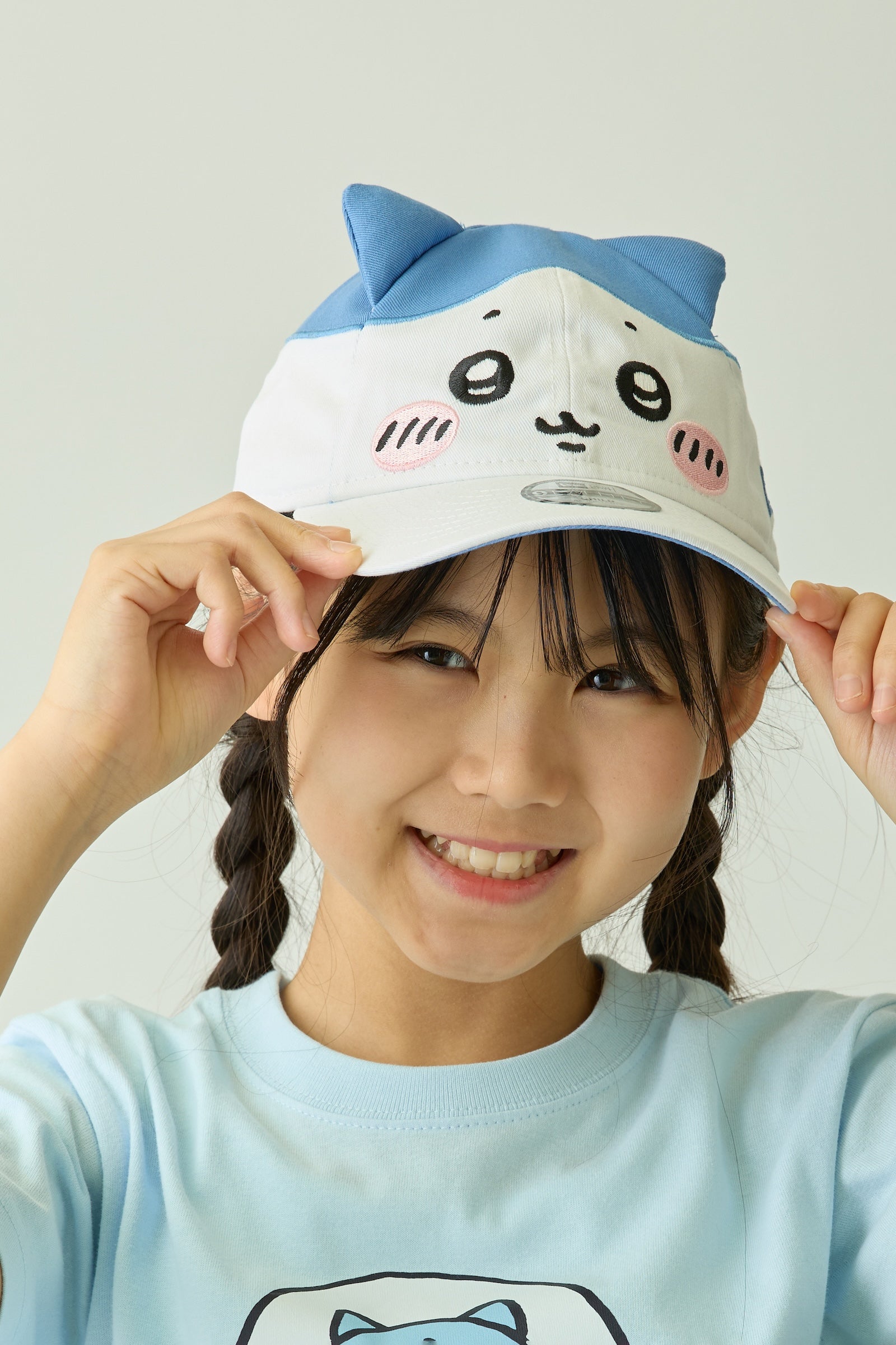 キッズ Child 9TWENTY ちいかわ / ハチワレ ホワイト/ラディアントブルー