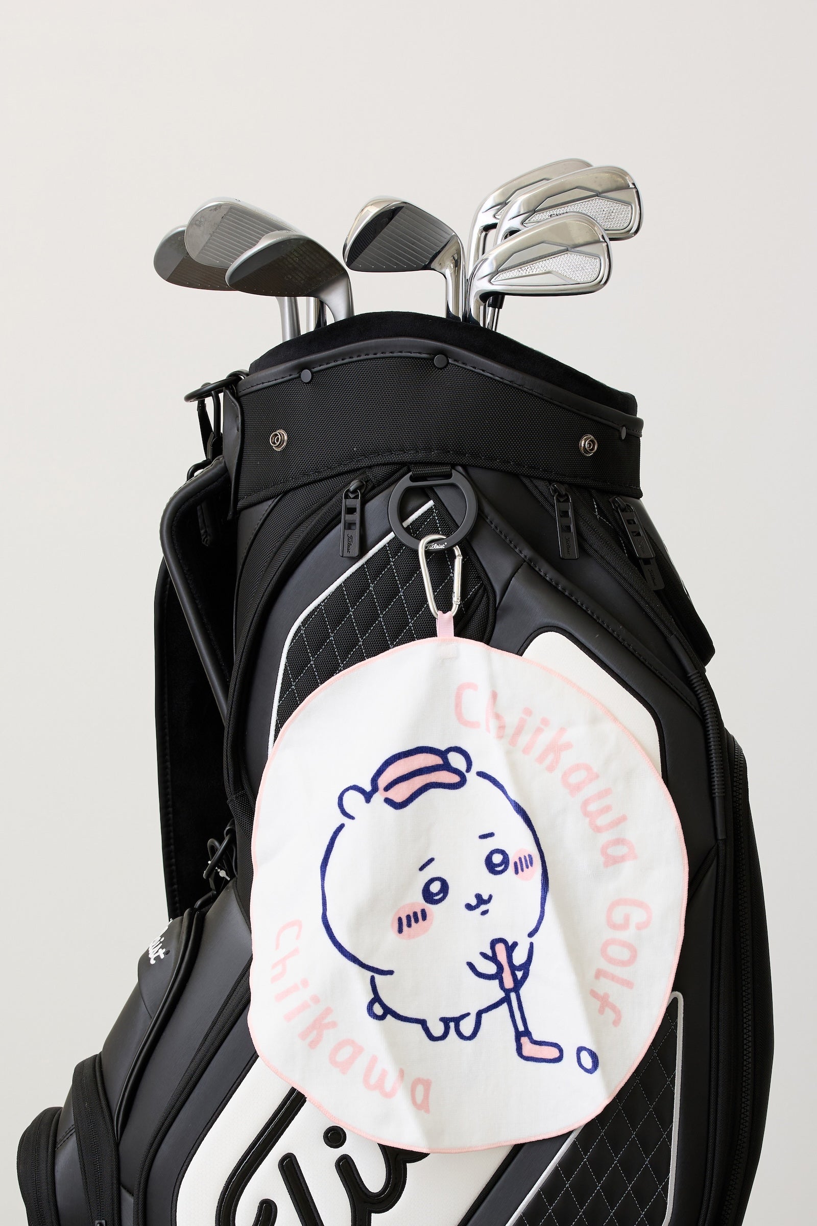 ちいかわGOLF サークルタオル ちいかわ ピンク