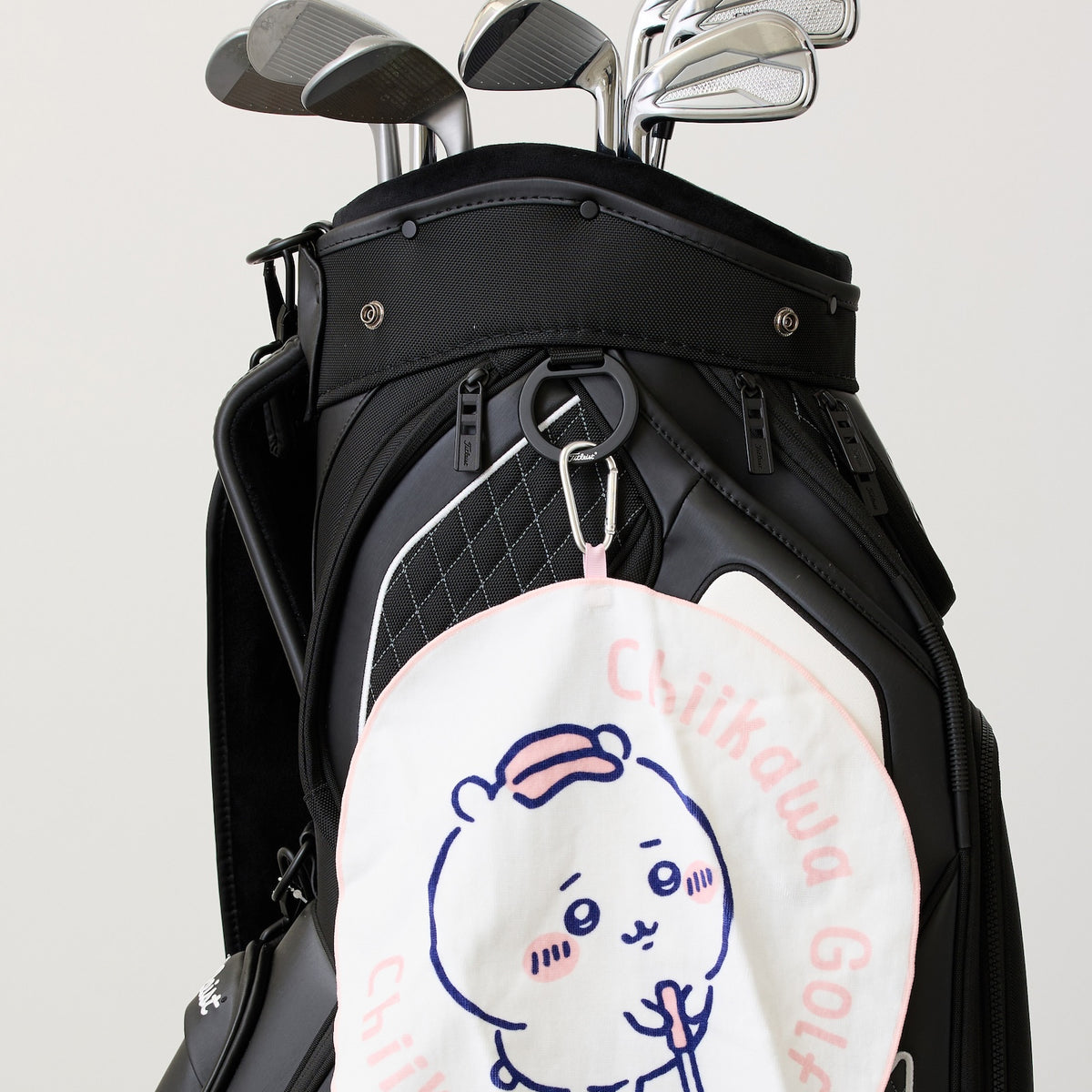 ちいかわGOLF サークルタオル ちいかわ ピンク