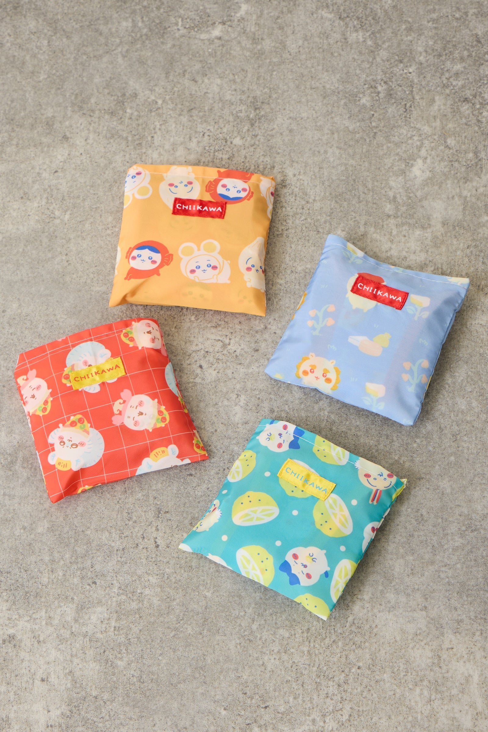 ちいかわ エコバッグ ピザ レッド ONE