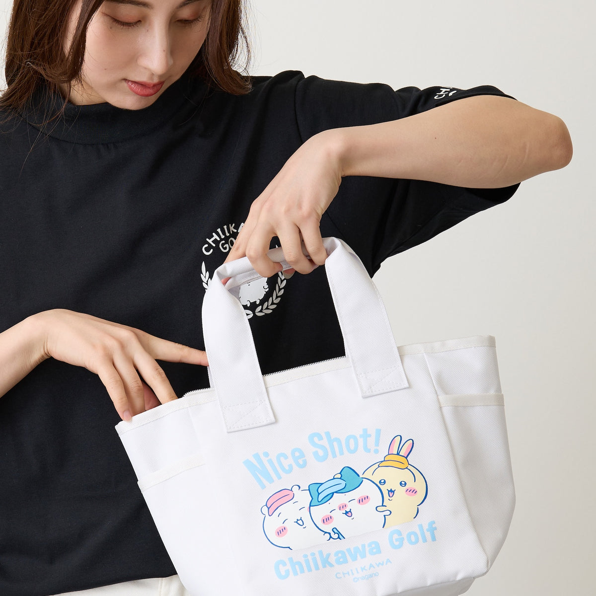 ★新品✨カートバック✨ ゴルフ★ ちいかわGOLF カートバッグ ナイスショット ホワイト