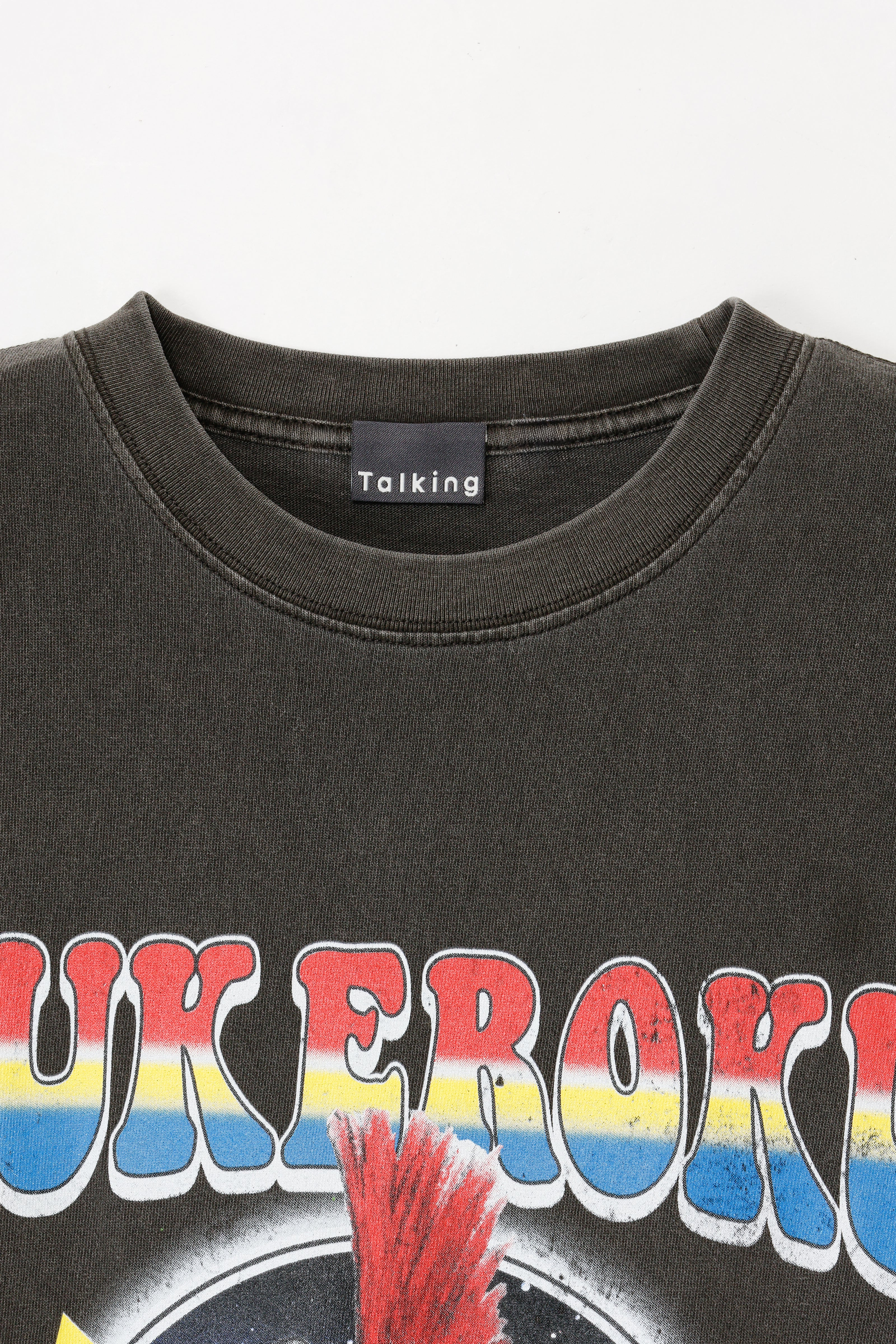 助六の日常 Tシャツ ロックな助六 スミ
