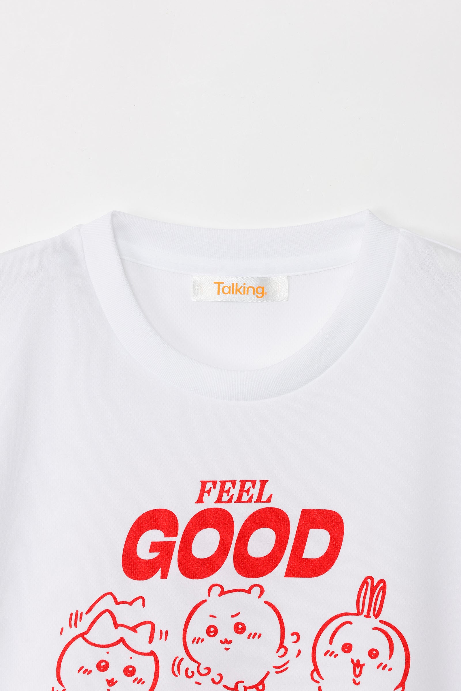 ちいかわ ドライTシャツ MOVE みんな ホワイト