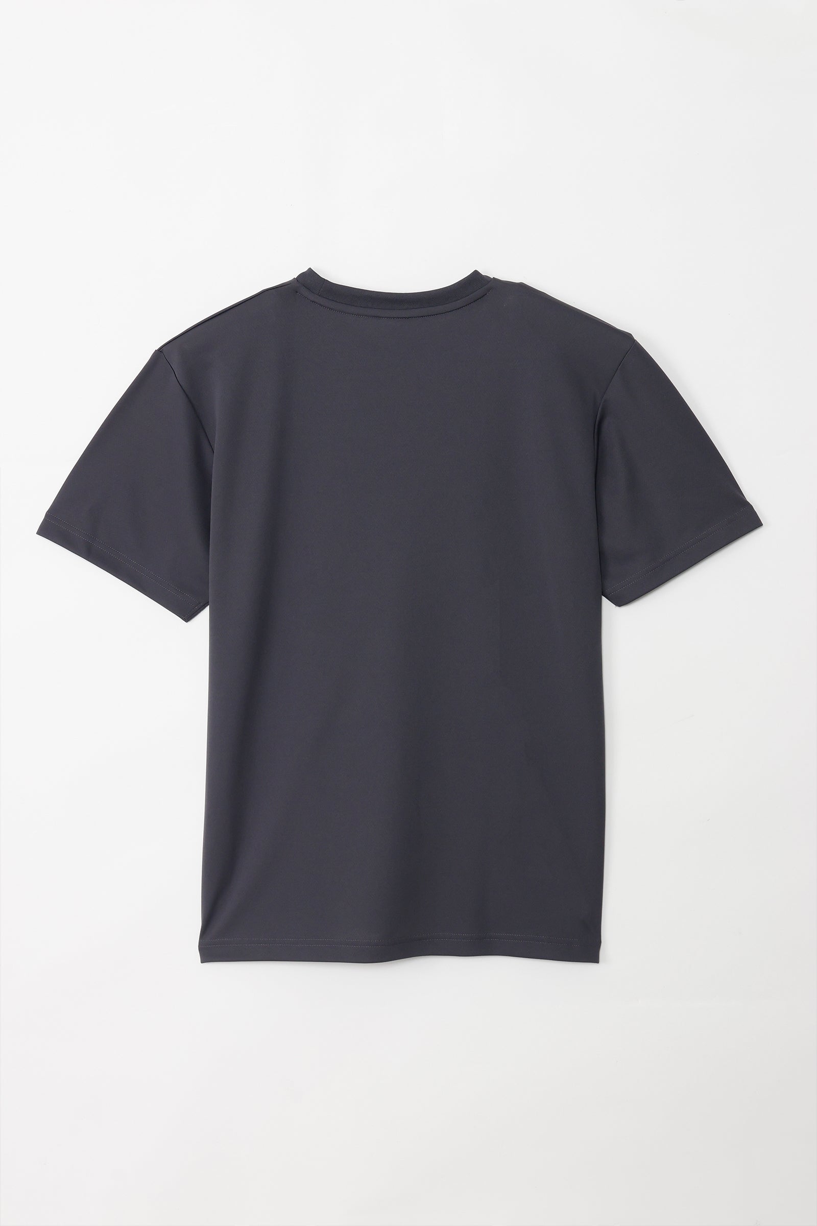 ナガノキャラクターズ ドライTシャツ RUN もぐらコロッケ チャコール