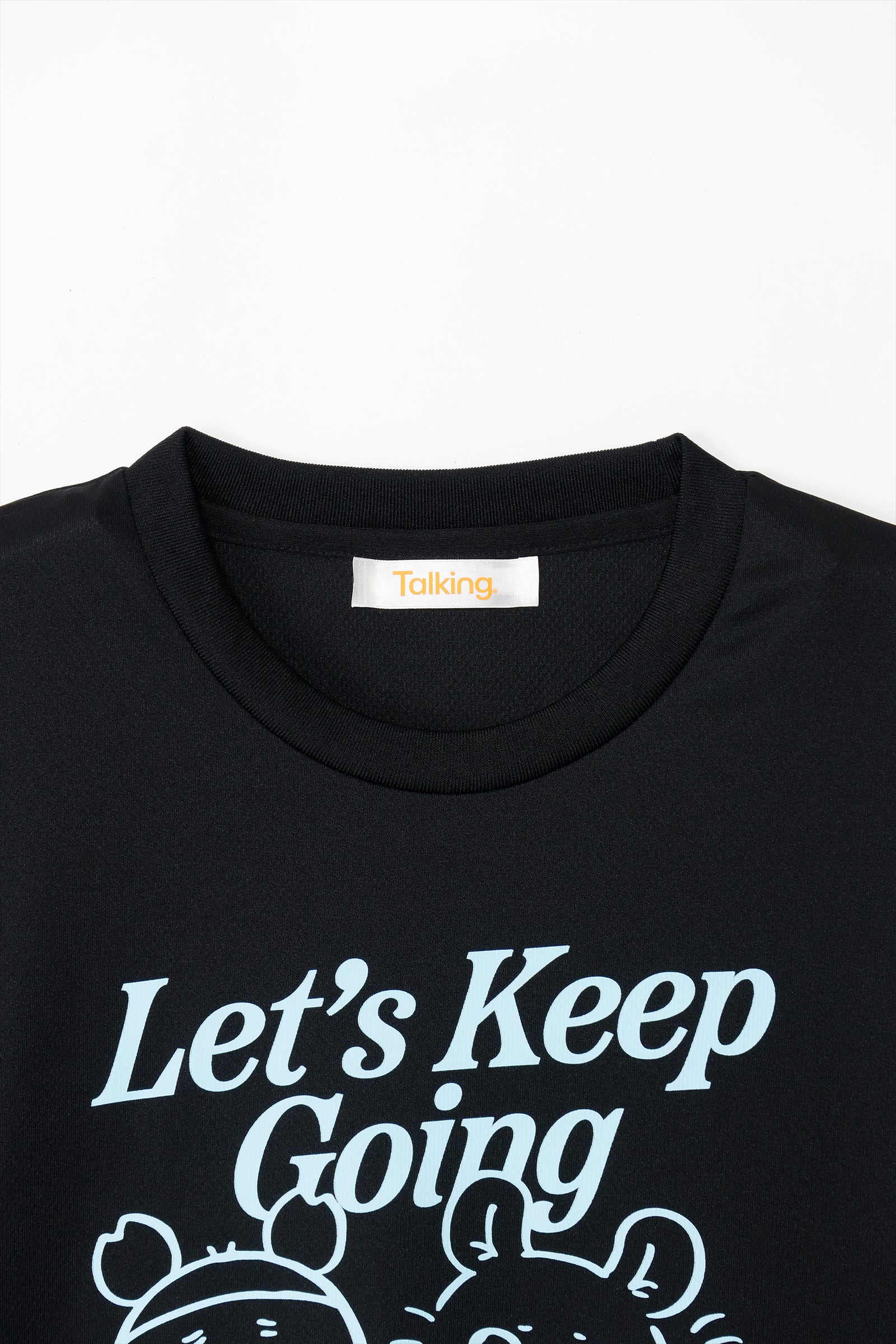 ちいかわ ドライTシャツ RUN  モモンガ古本屋 ブラック