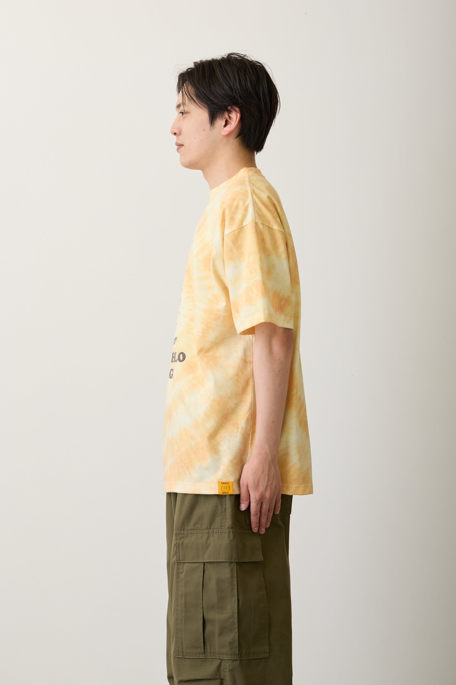 ちいかわ Tシャツ タイダイ 天使の輪 イエロー