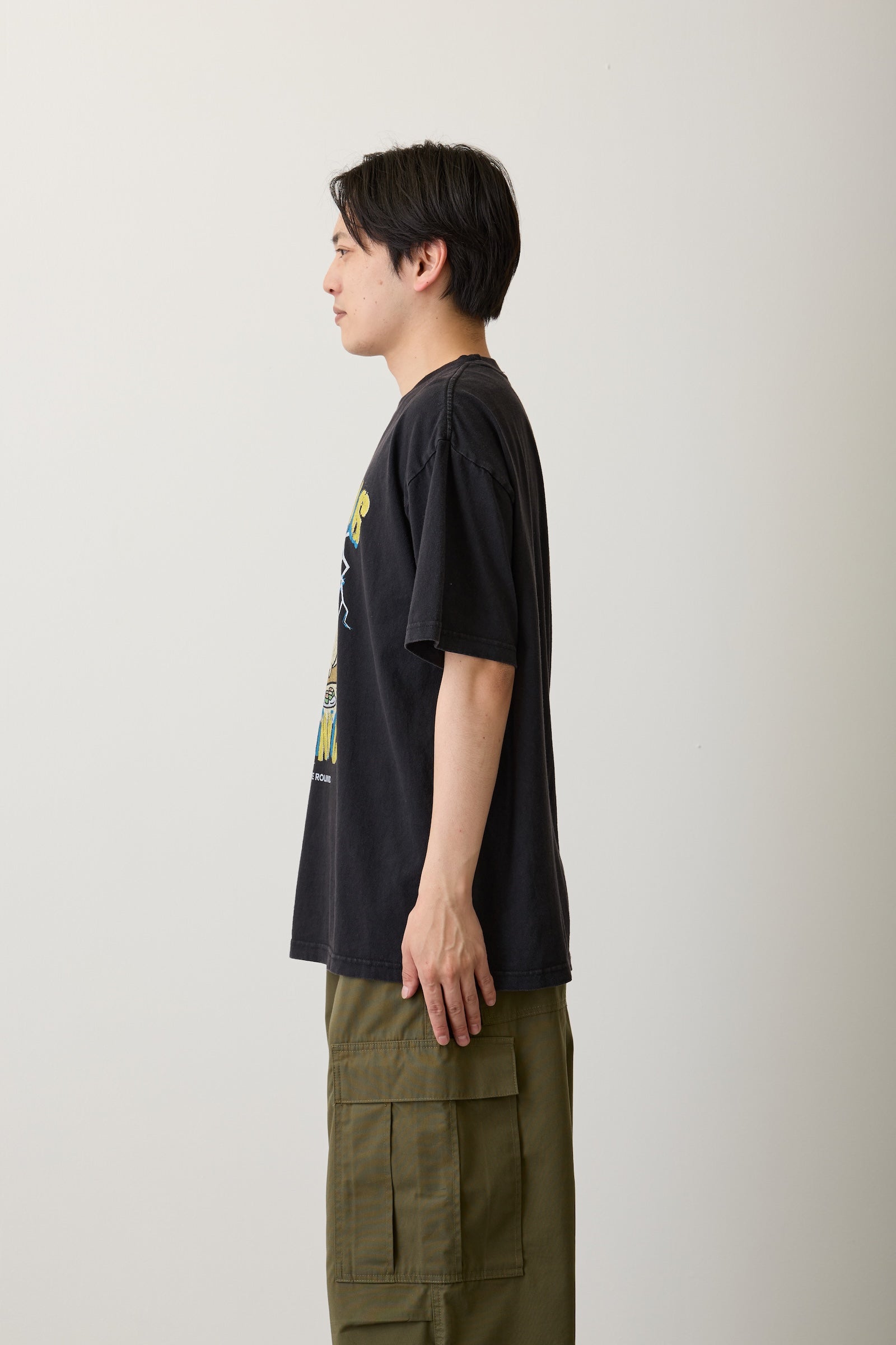 【7月中旬以降お届け】ちいかわ Tシャツ DRINKING LICENCE ブラック