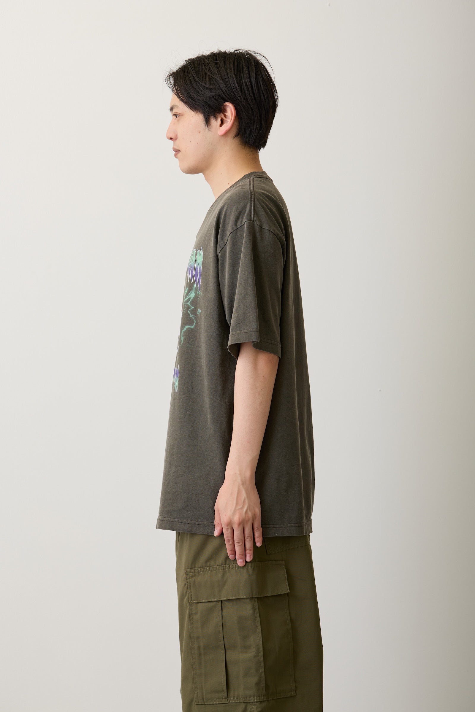 【7月中旬以降お届け】コウペンちゃん Tシャツ ROCKなKOUPENCHAN スミ