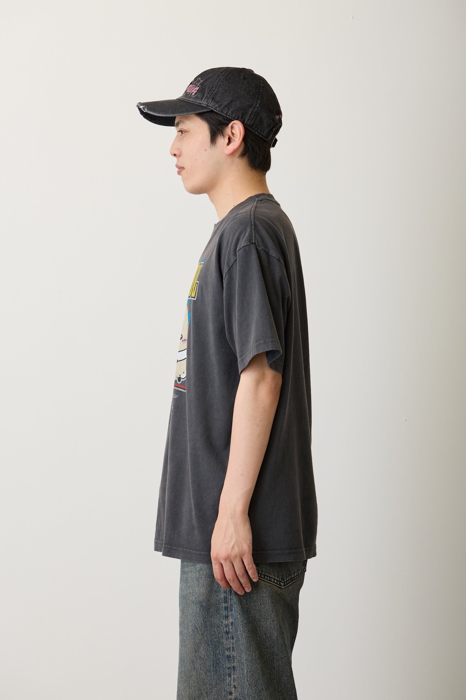 【7月中旬以降お届け】ちいかわ Tシャツ STAY COOL スミ