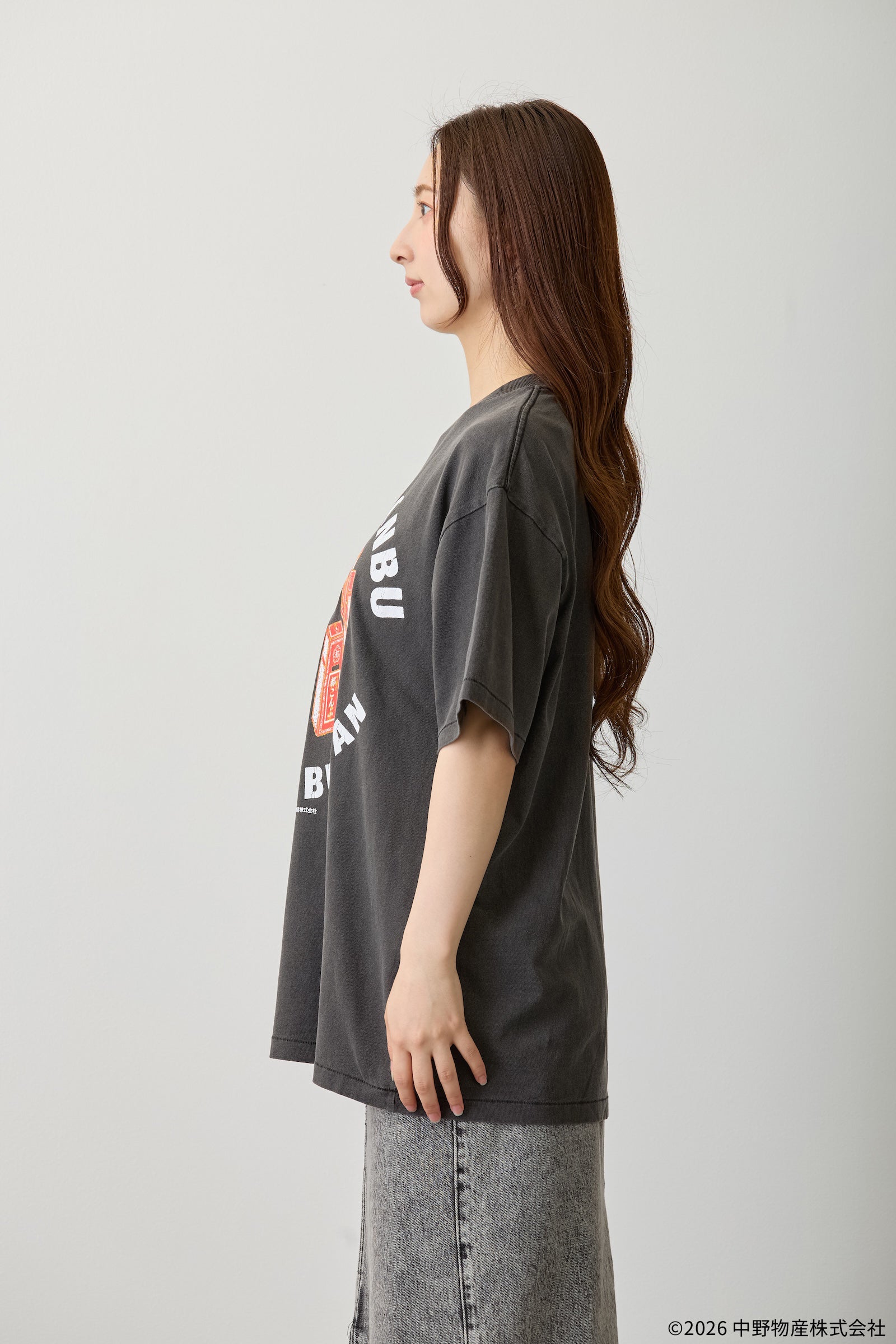 【7月中旬以降お届け】都こんぶ Tシャツ 駄菓子ロック ブラック