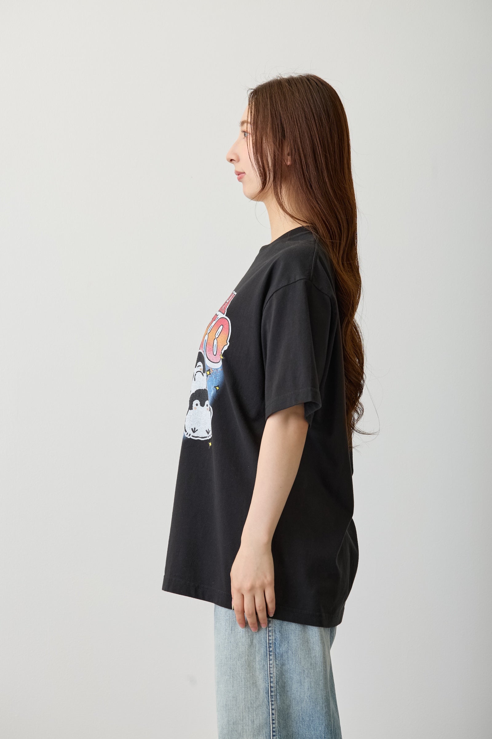 【7月中旬以降お届け】コウペンちゃん Tシャツ IIKOTOGA ARUYO ブラック