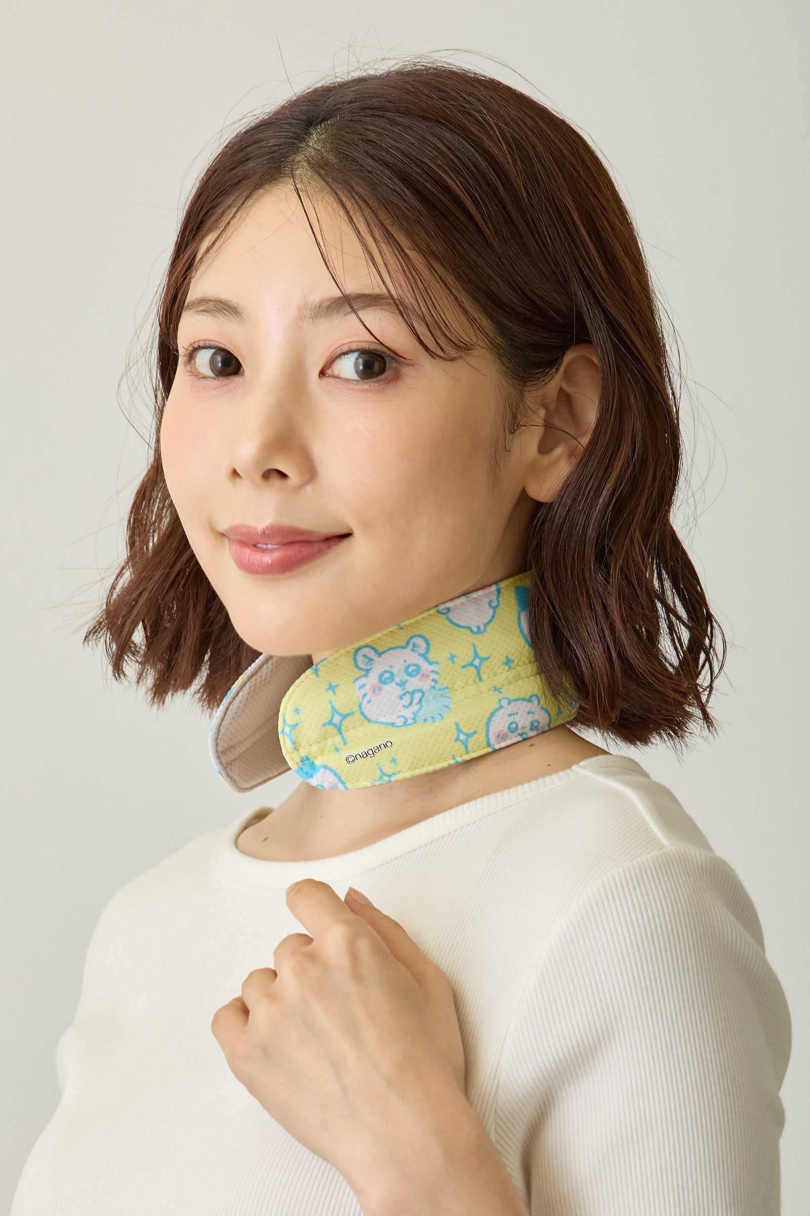 ちいかわ ネッククーラー うるうる みんな イエロー ONE