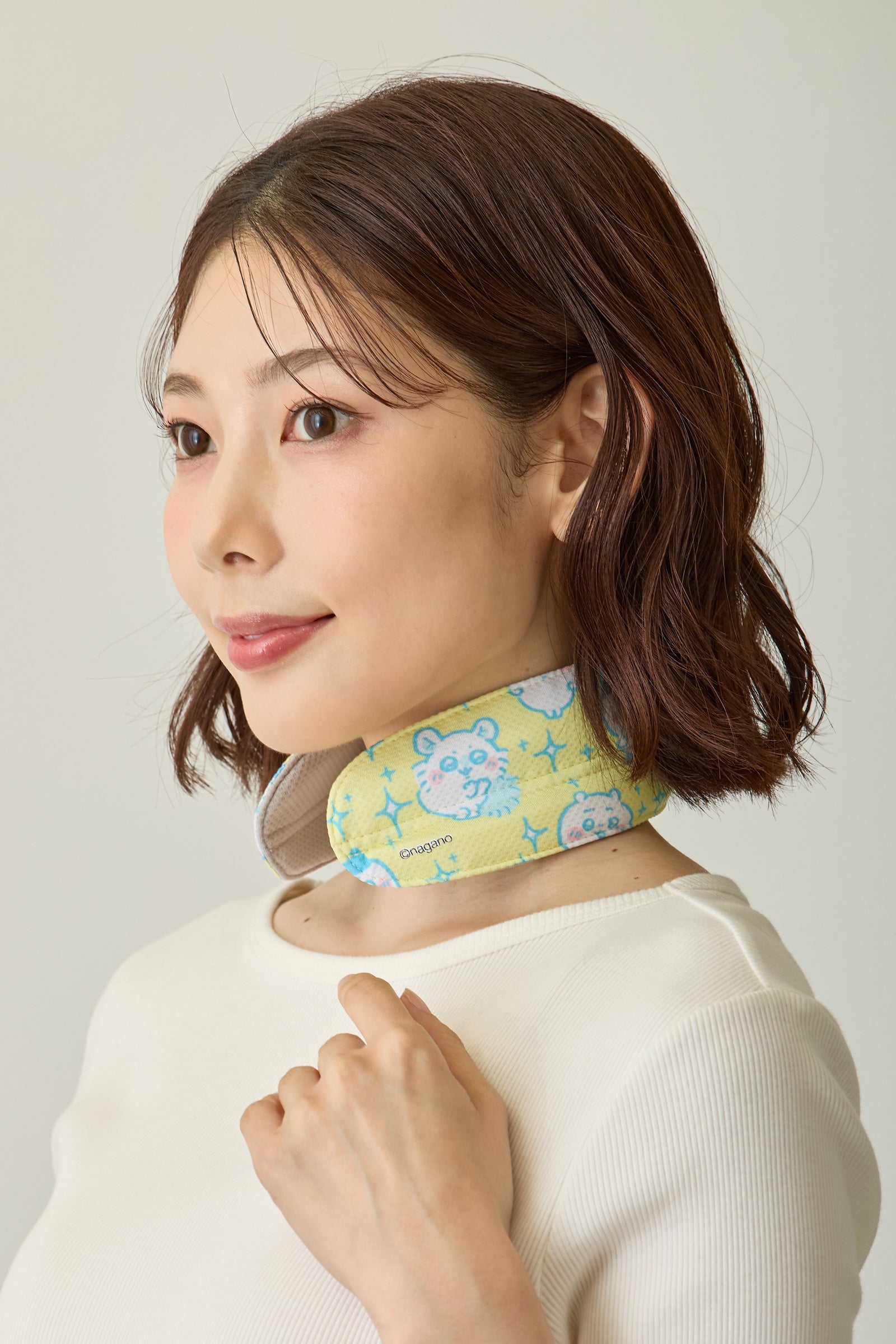 ちいかわ ネッククーラー うるうる みんな イエロー ONE