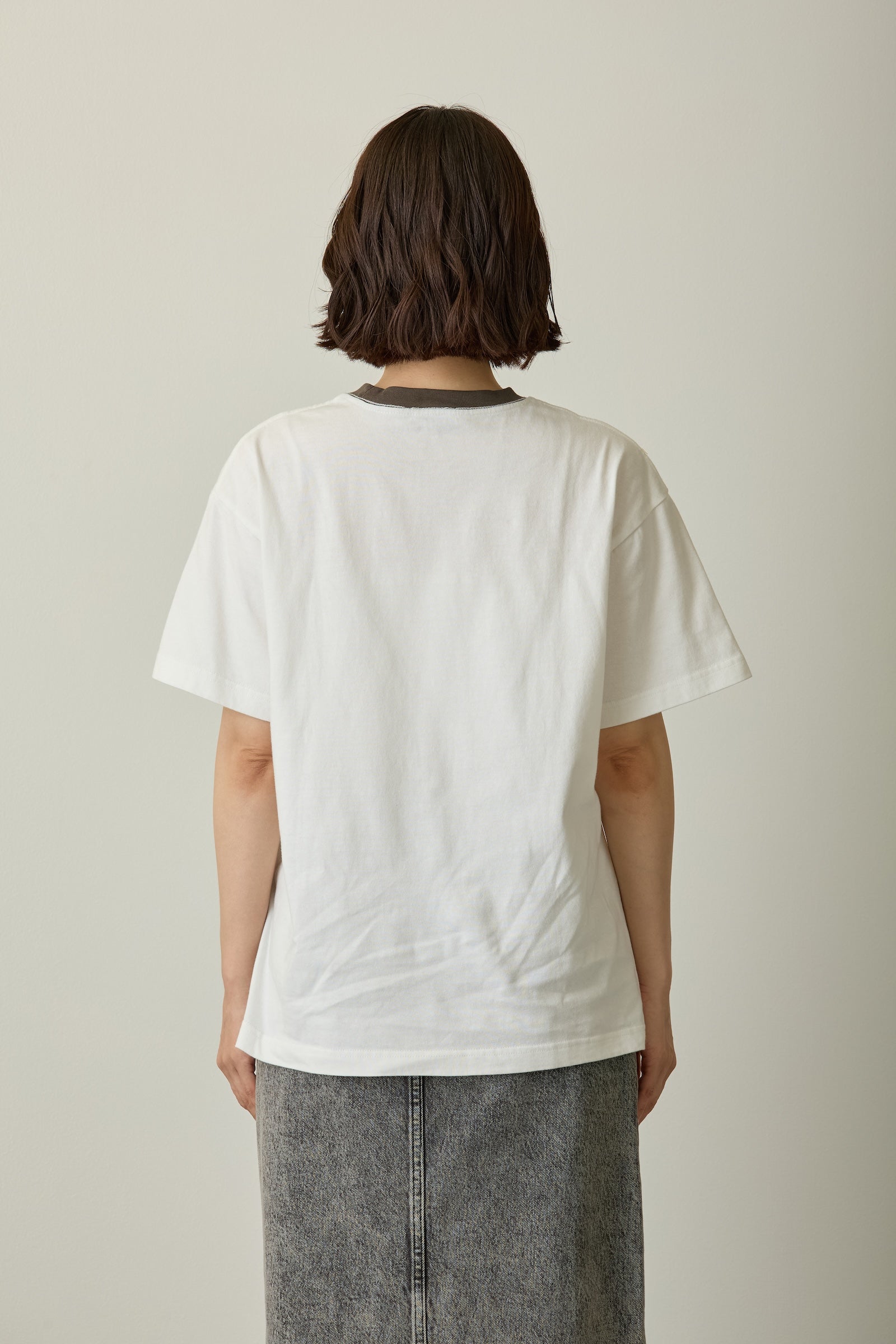 【先行販売】mofusand Tシャツ SCARY CAT ホワイト