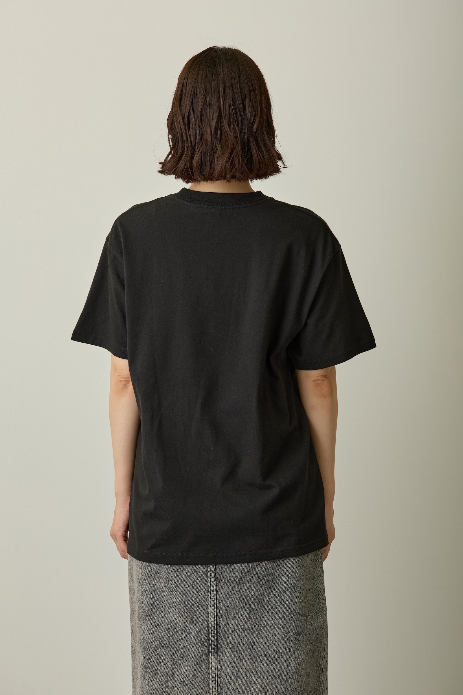 ちいかわ Tシャツ 毛量くりまんじゅう ブラック