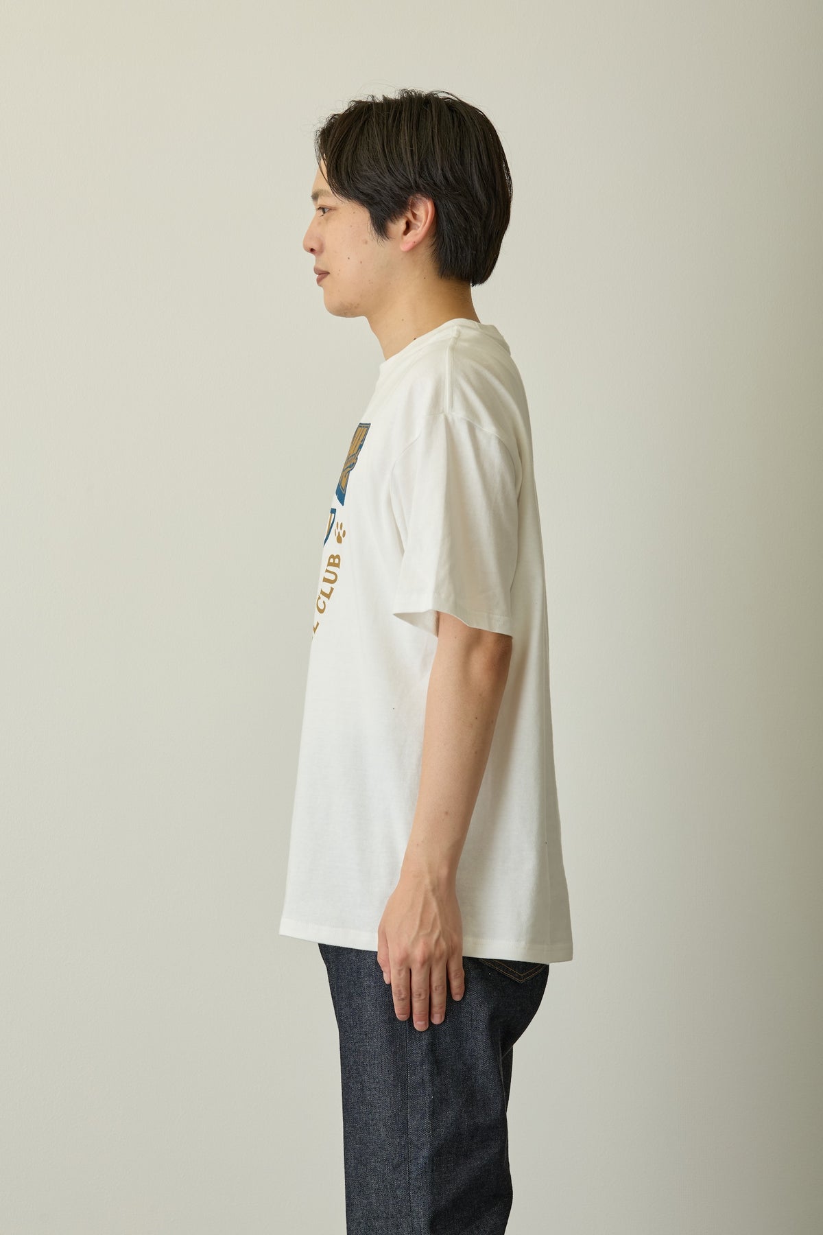 mofusand Tシャツ NYAW  ホワイト