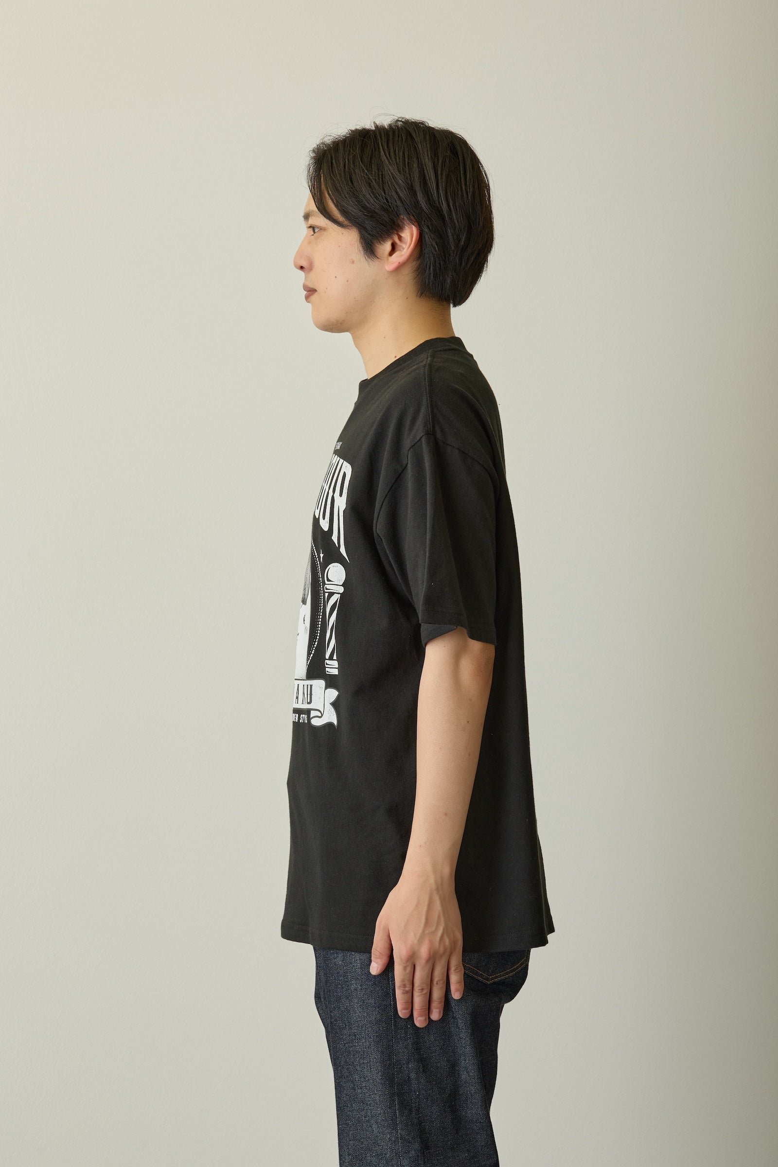 ちいかわ Tシャツ 毛量くりまんじゅう ブラック