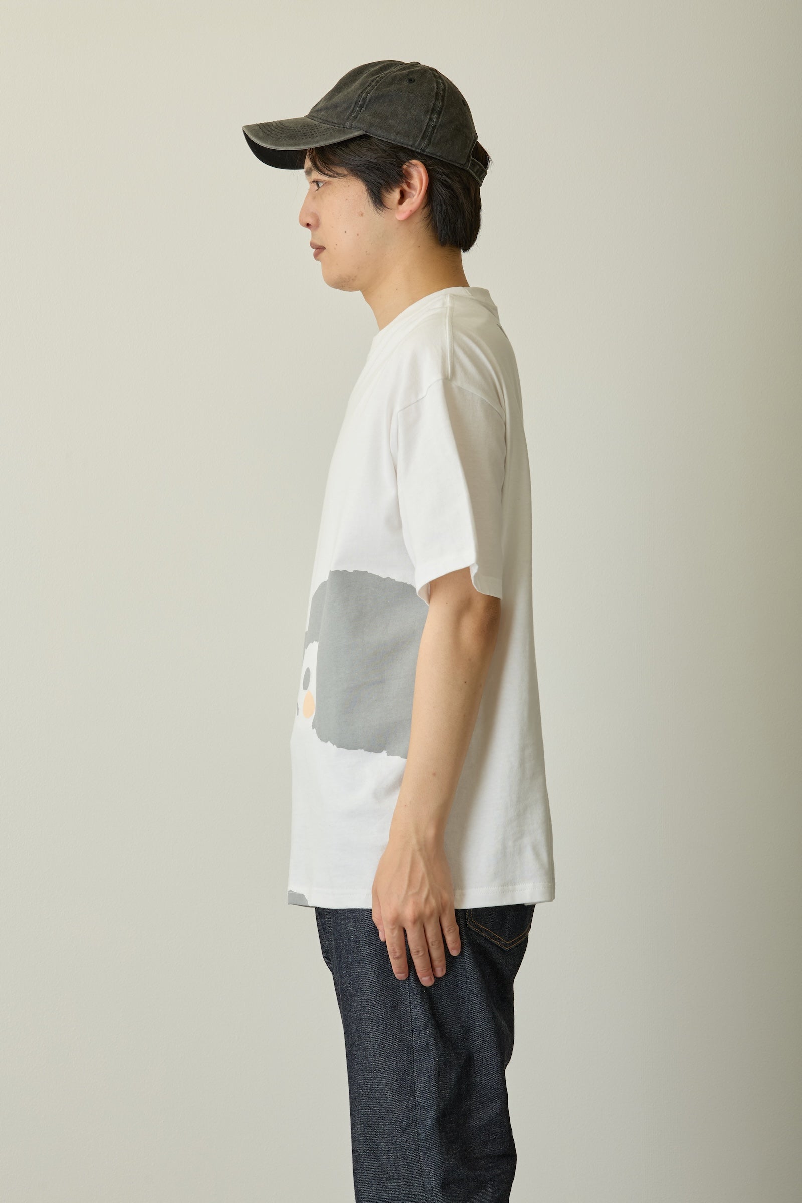 コウペンちゃん Tシャツ ぎゅっ ホワイト