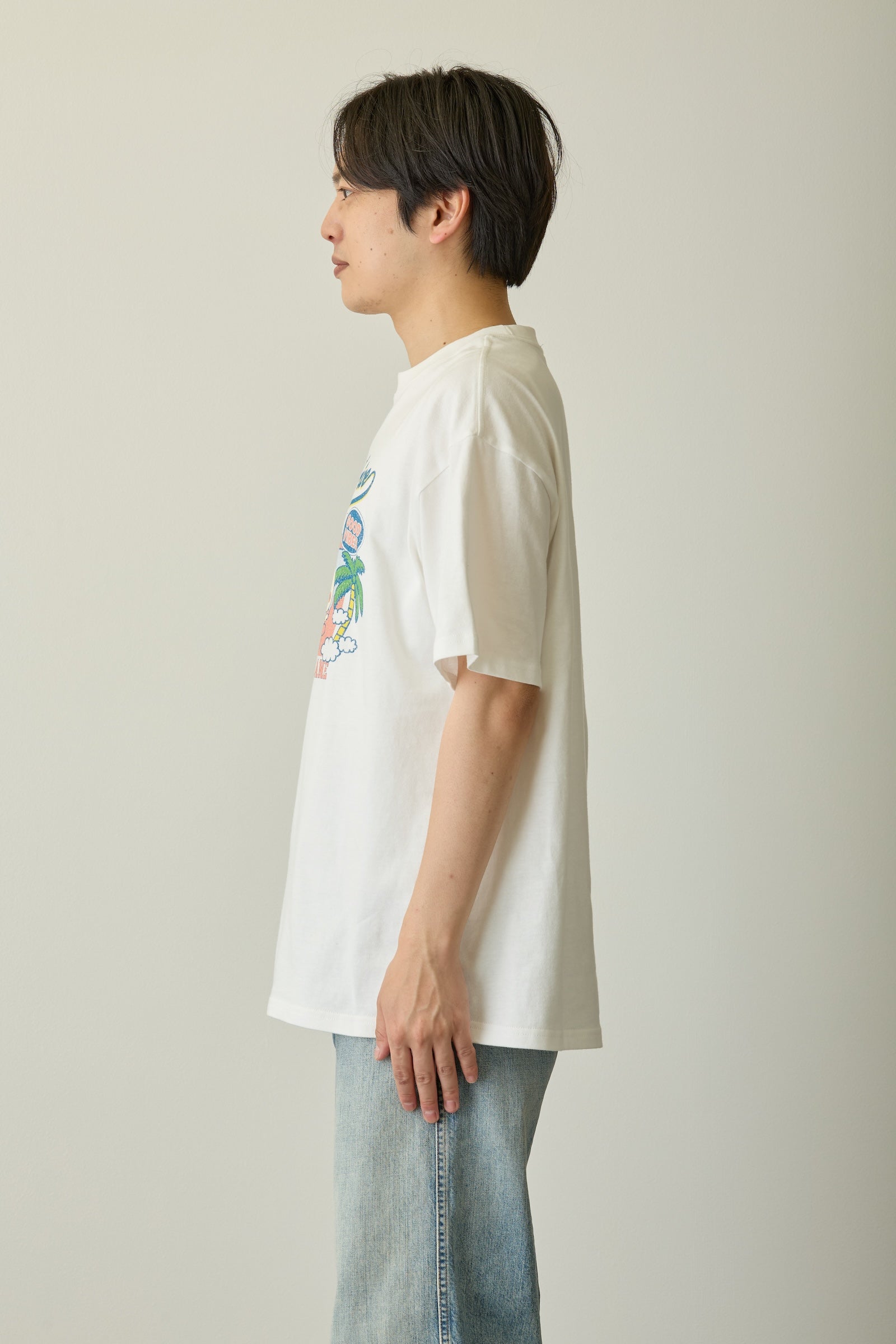 ちいかわ Tシャツ サマードライブ オフホワイト