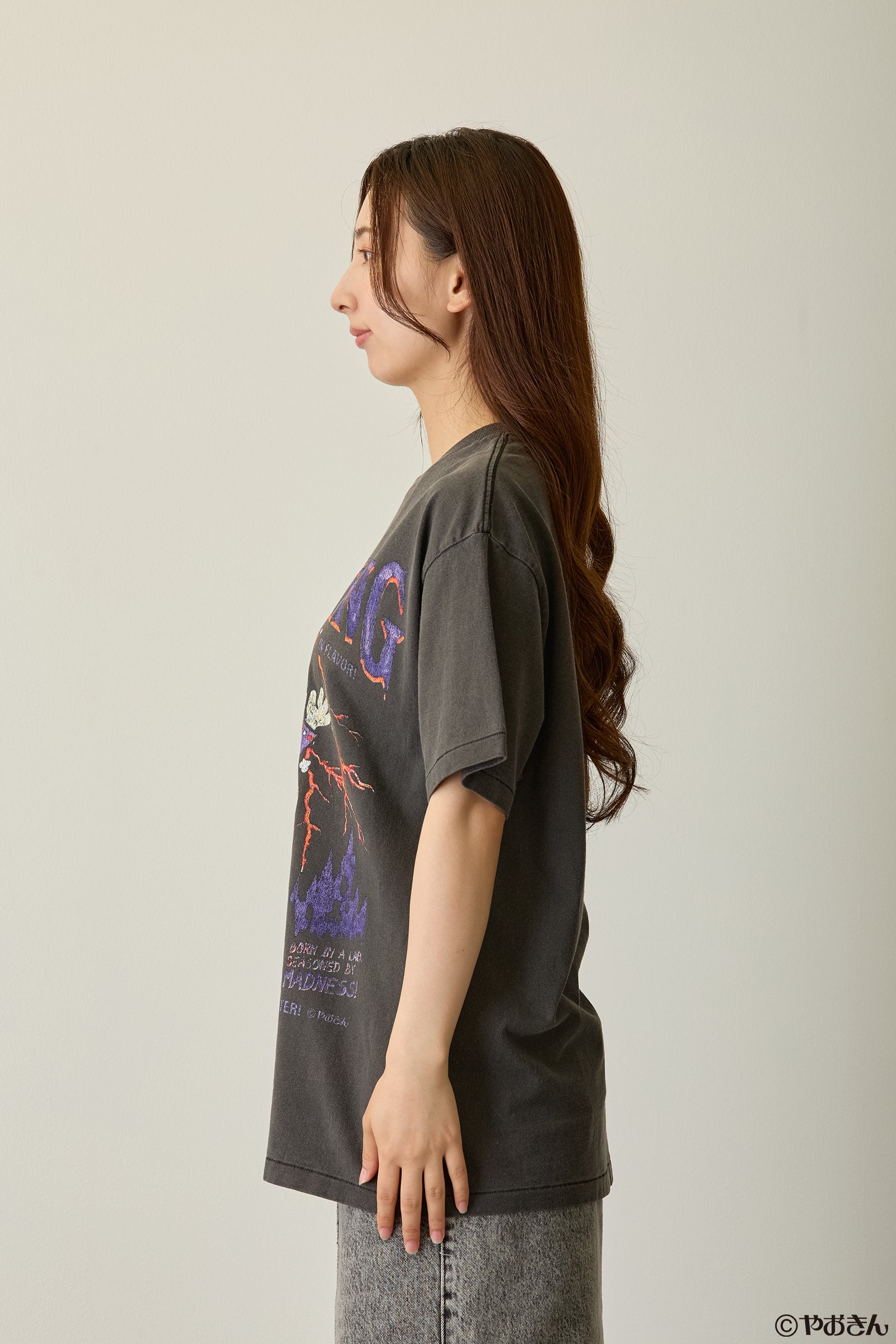 【先行販売】うまい棒 Tシャツ めんたい スミクロ