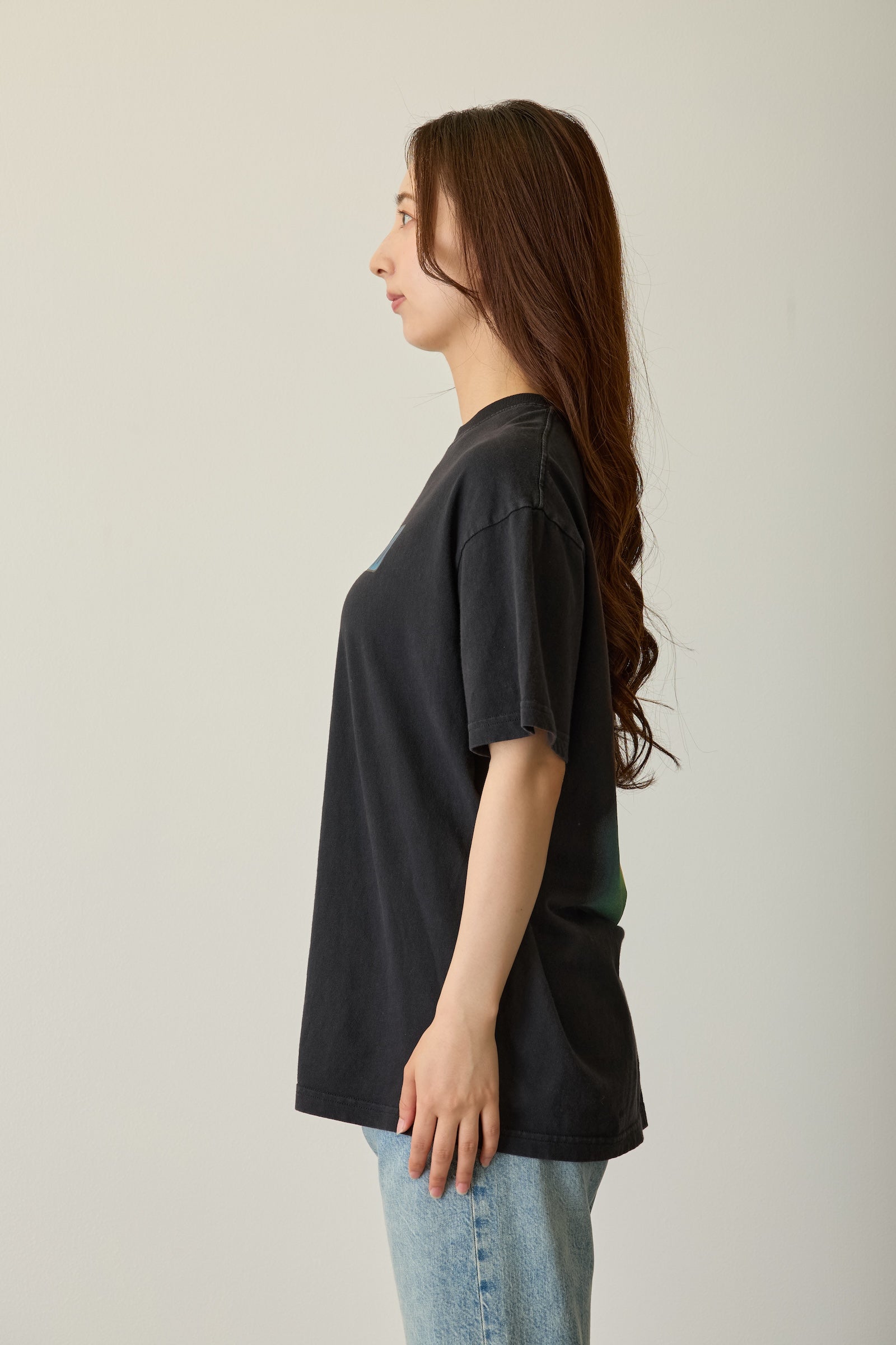 【先行販売】mofusand Tシャツ ホラーサメにゃん ブラック