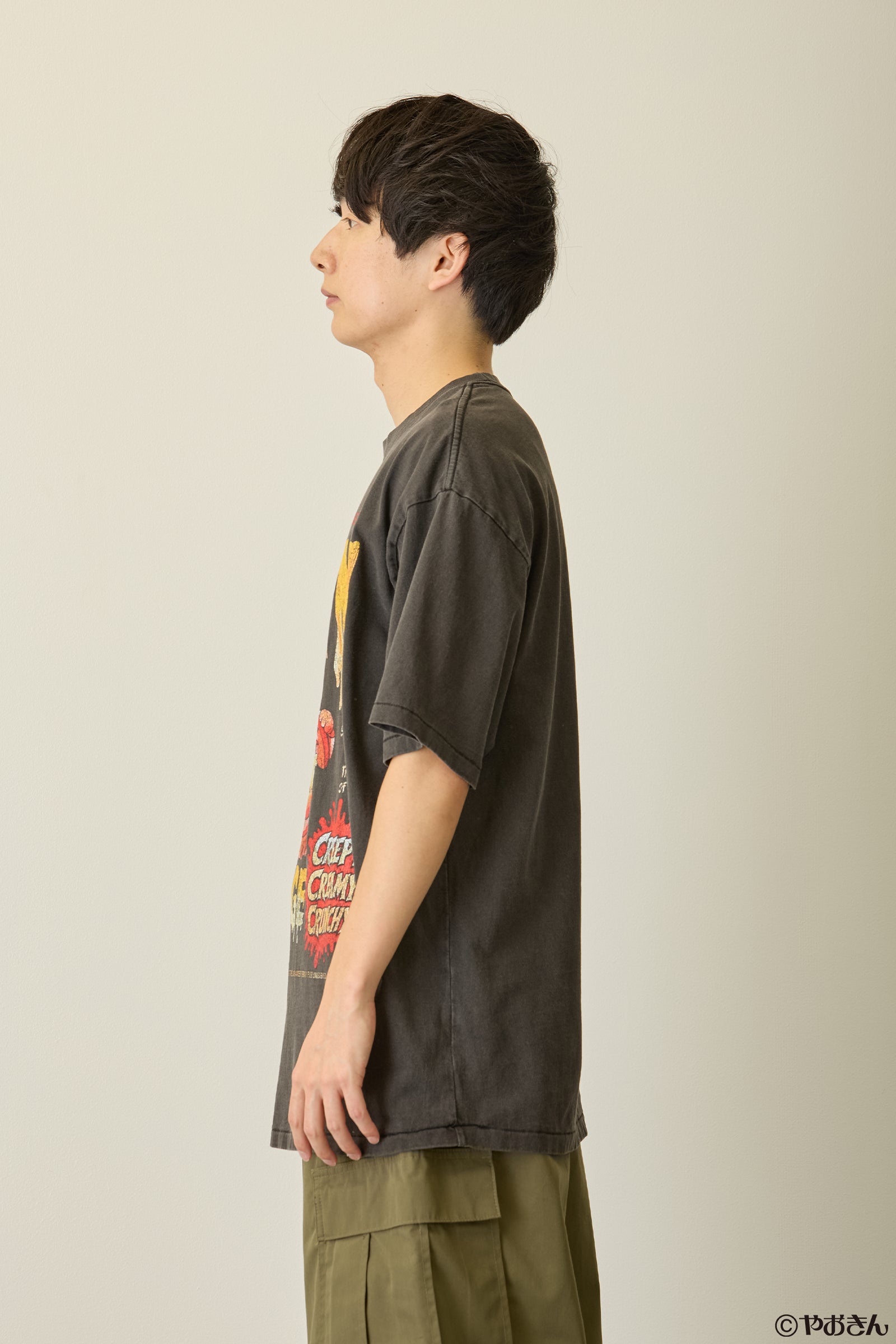 【先行販売】うまい棒 Tシャツ コーンポタージュ スミクロ