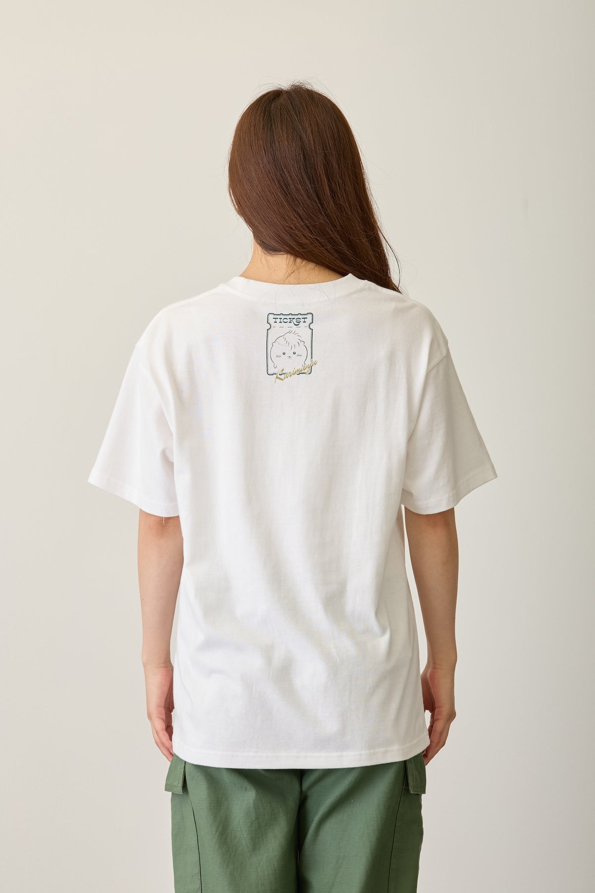 ちいかわ Tシャツ MUSICIAN（くりまんじゅう） ホワイト