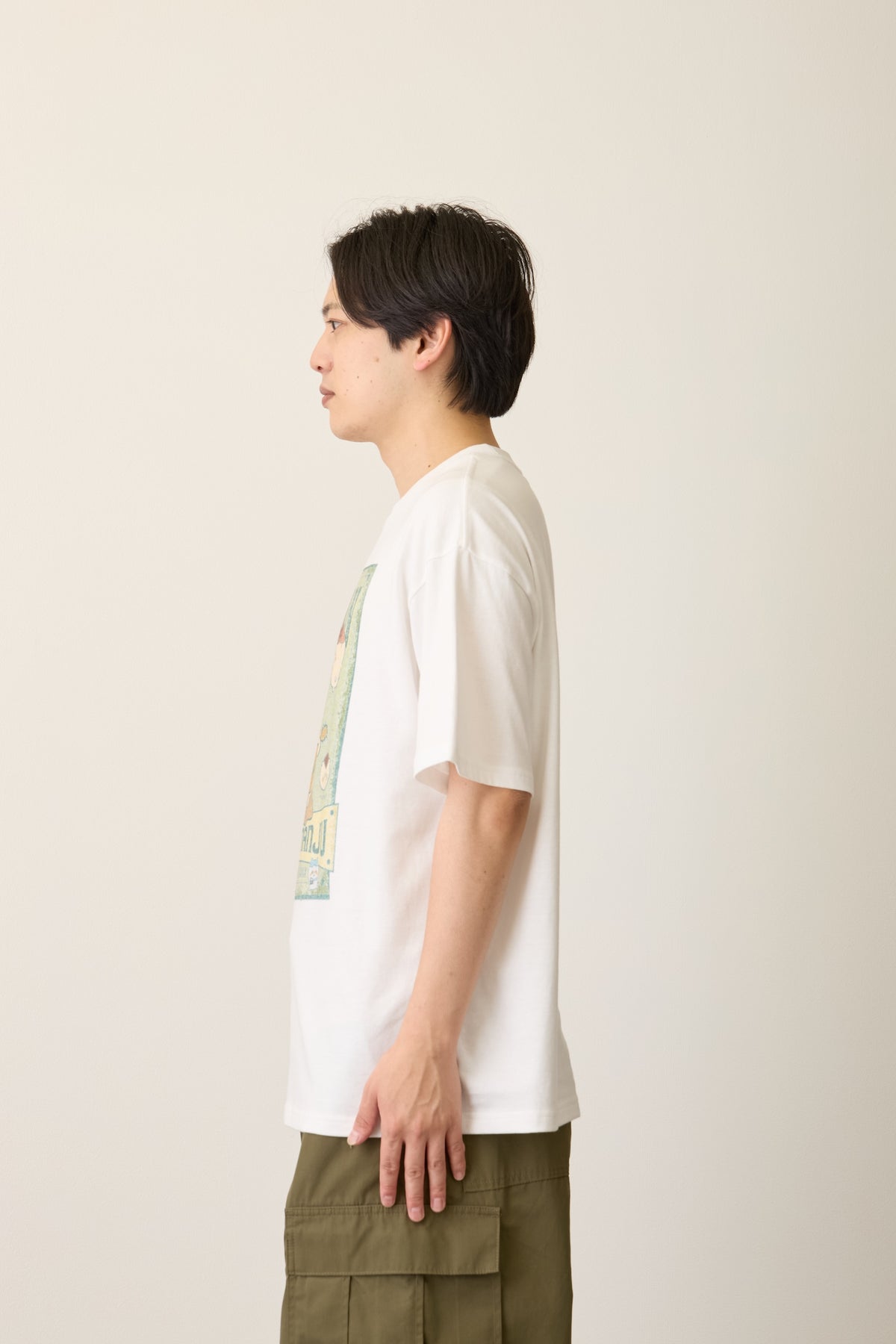 ちいかわ Tシャツ MUSICIAN（くりまんじゅう） ホワイト
