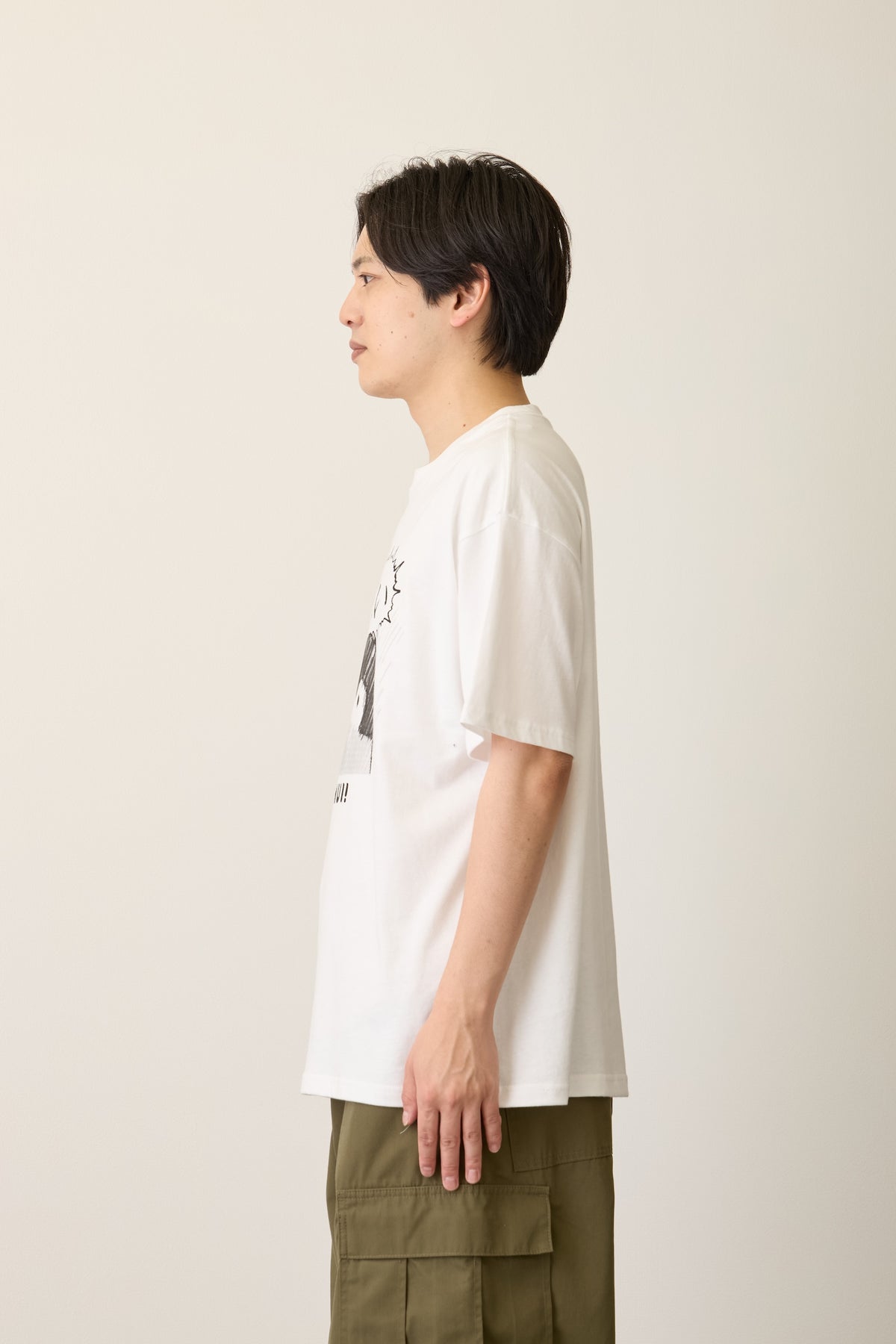 コウペンちゃん Tシャツ 寒い ホワイト