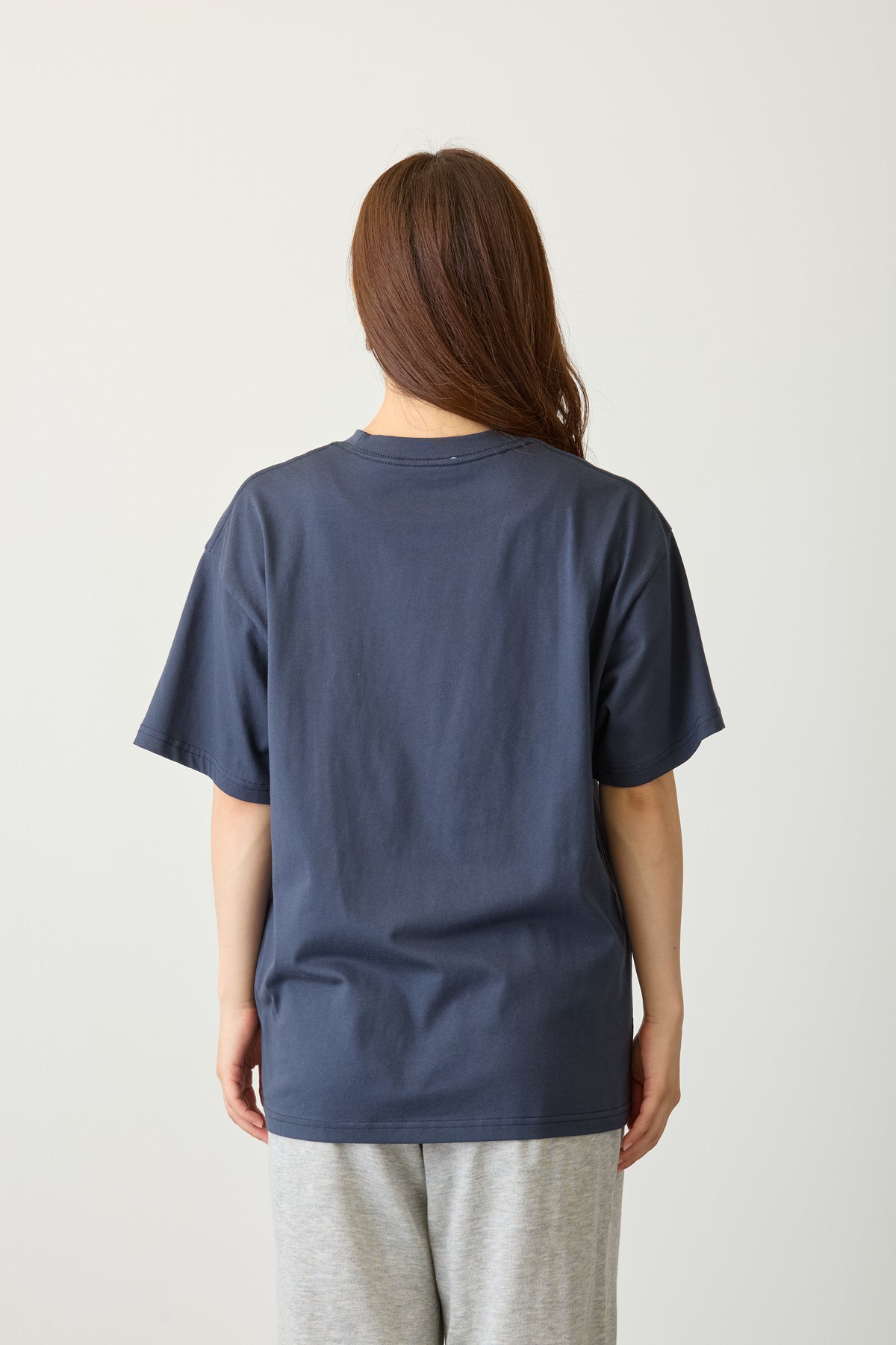 ナガノキャラクターズ Tシャツ SLEEPY（くま） ネイビー
