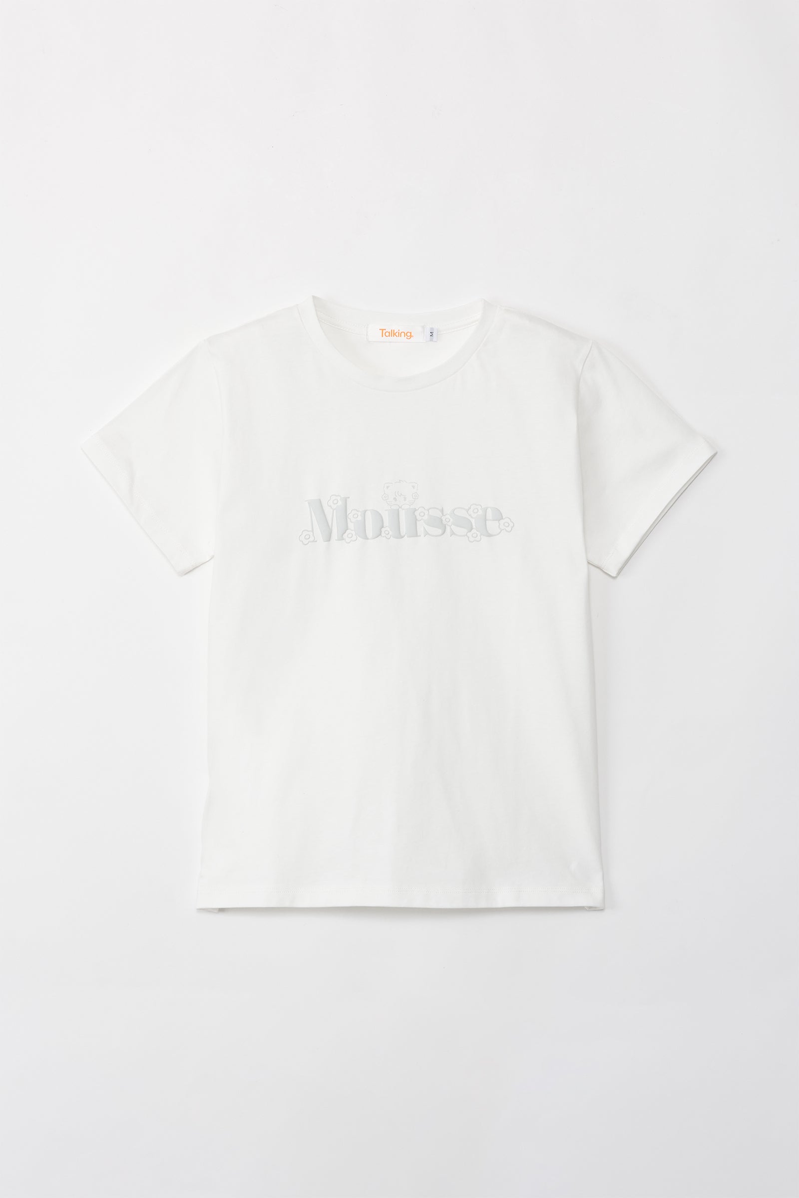 Lil ala mode  Tシャツ Bloom ムース ホワイト