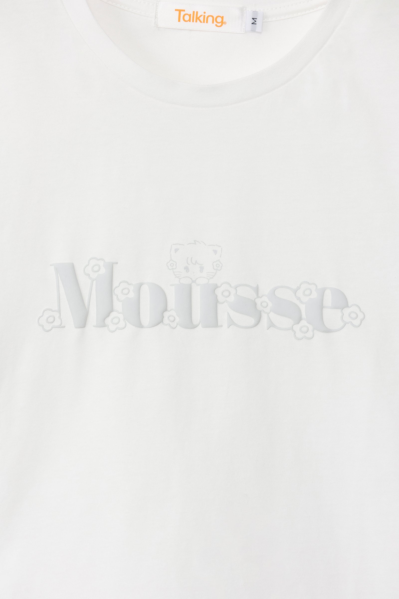 Lil ala mode  Tシャツ Bloom ムース ホワイト